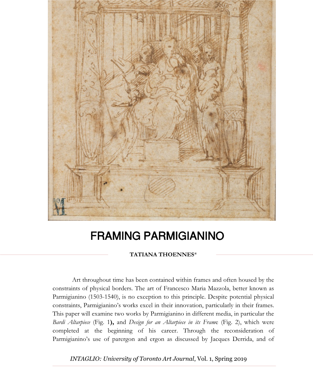 Framing Parmigianino 27