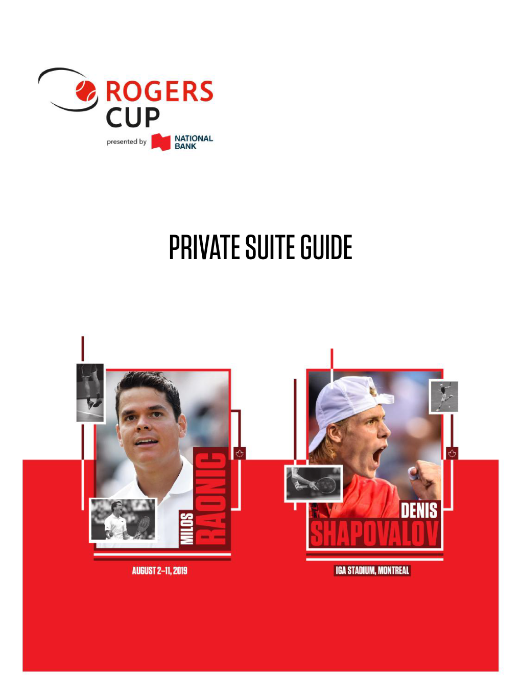 Private Suite Guide Table of Contents