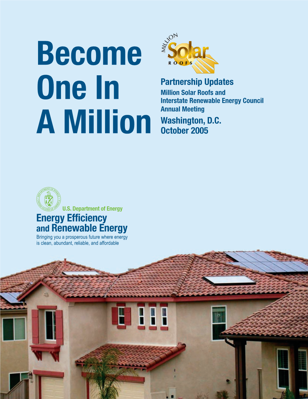 Partnership Updates. Million Solar Roofs and Interstate