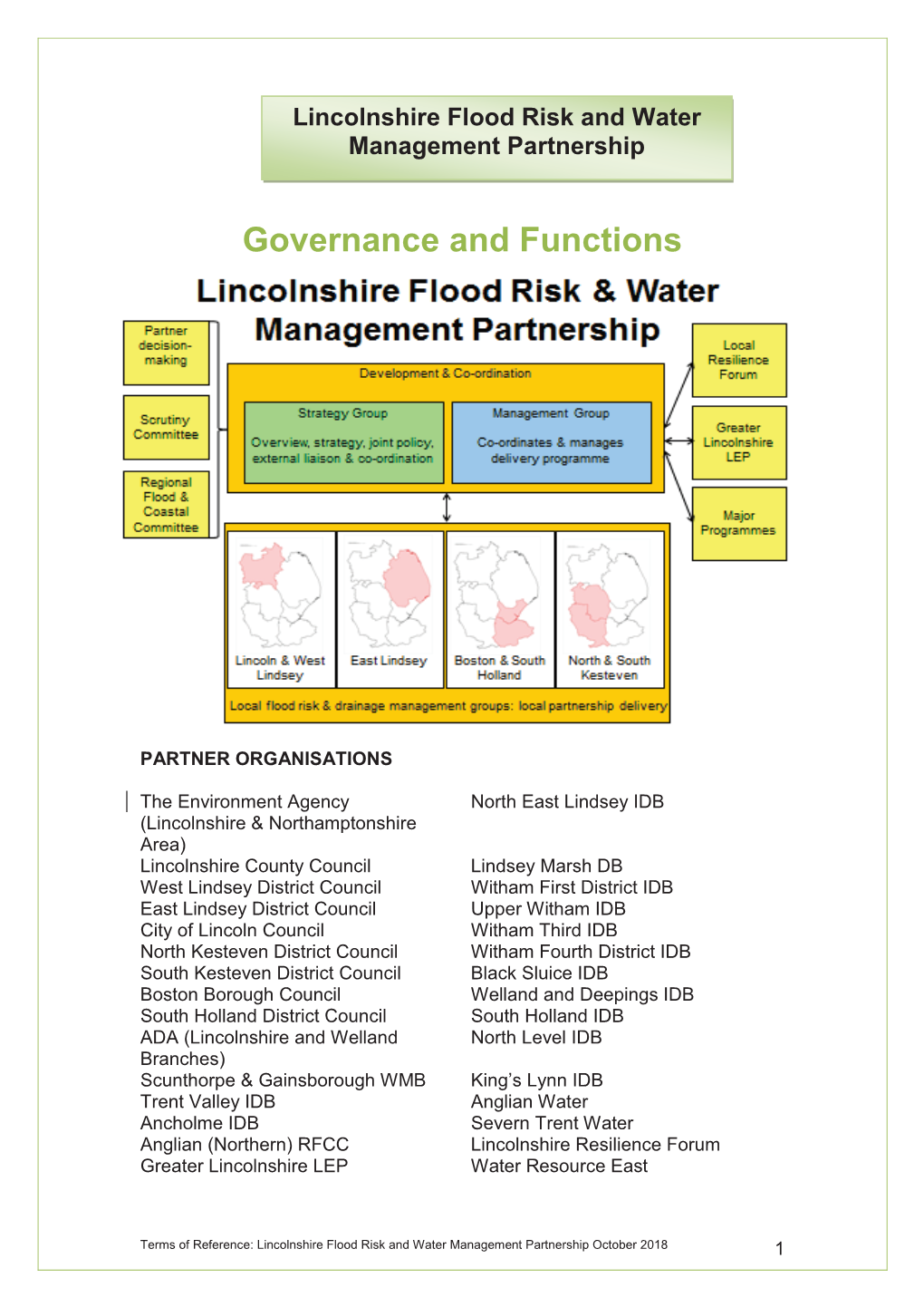 Lincolnshire Flood Risk and Water Management Partnership