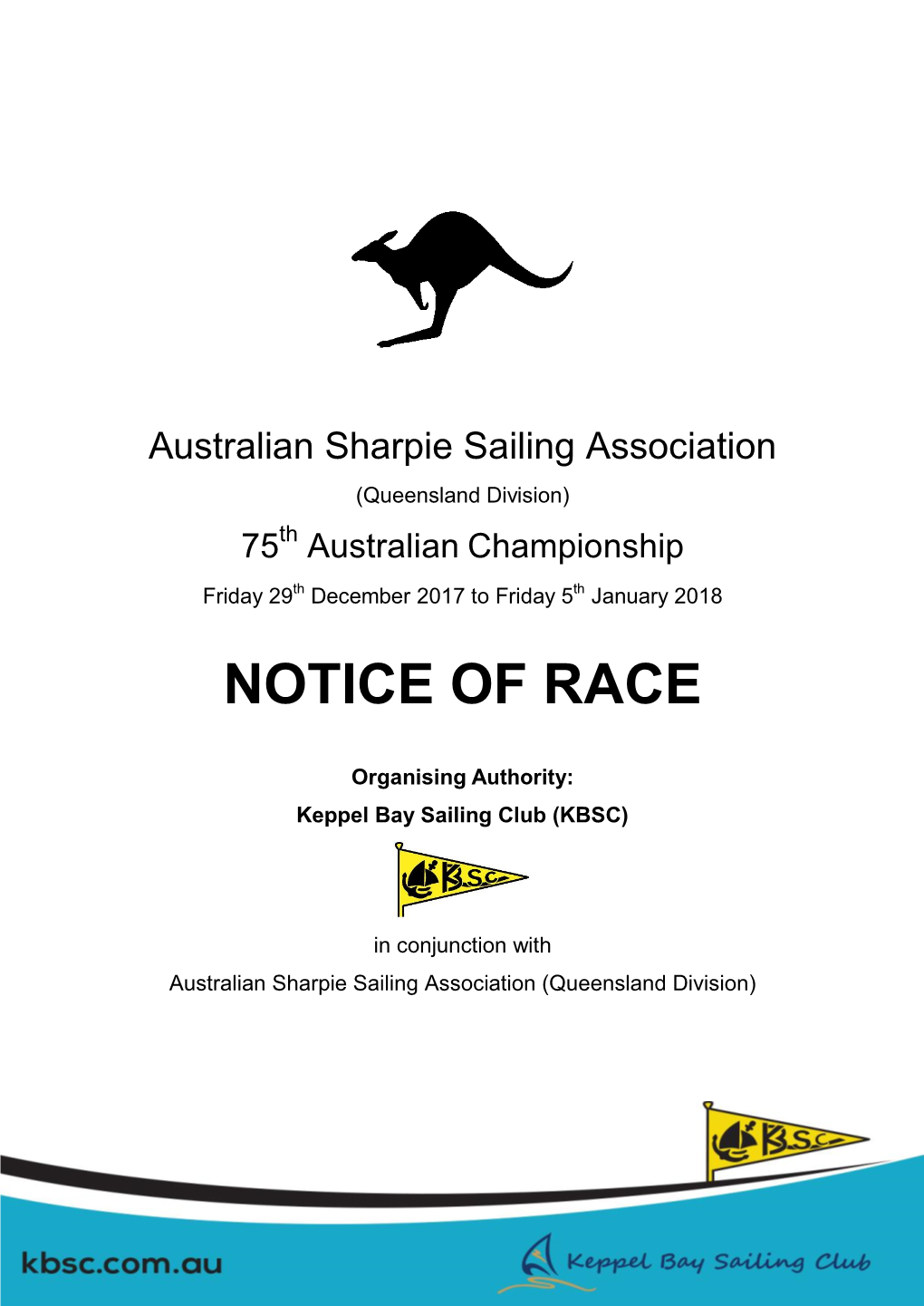 Notice of Race