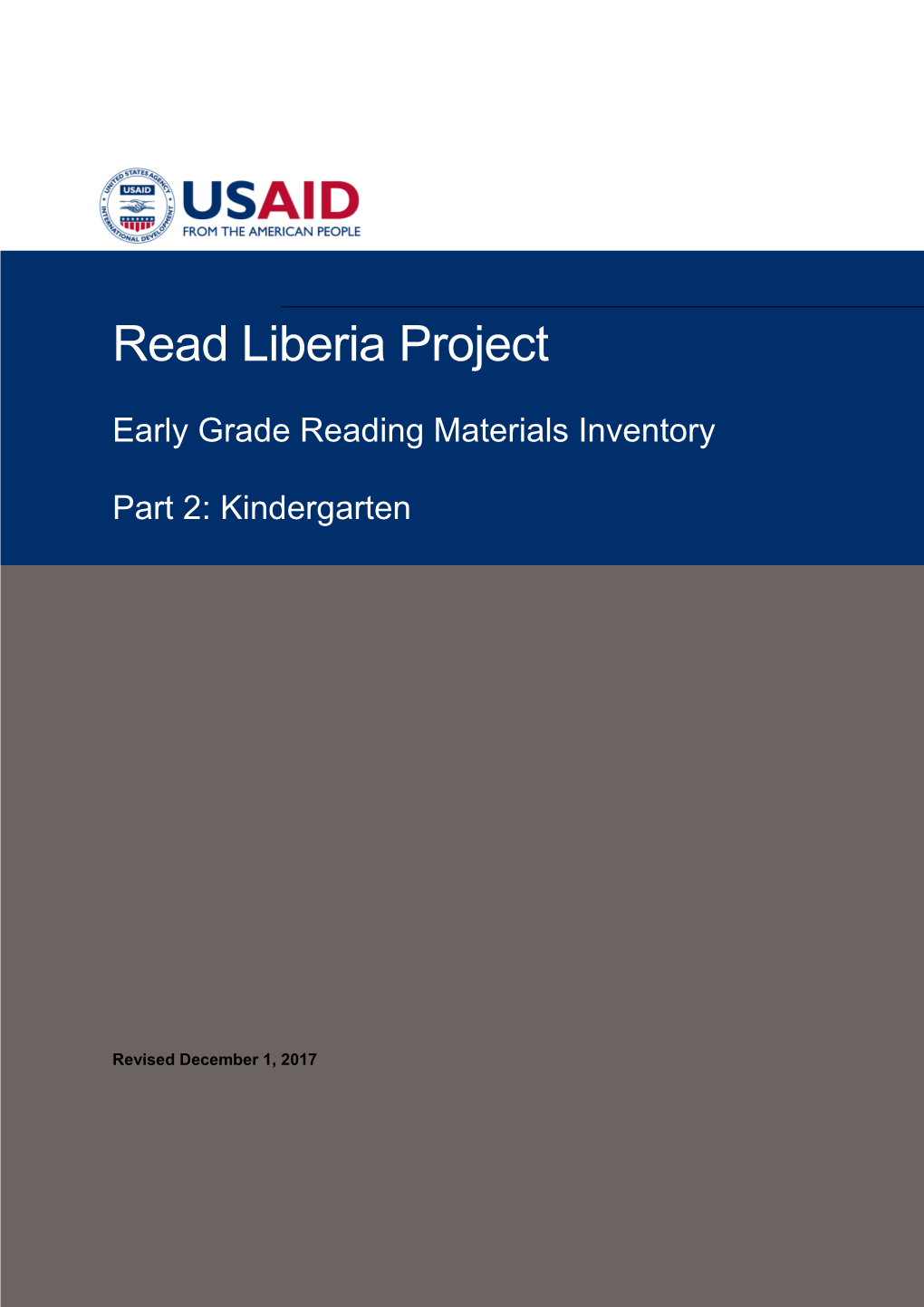 Read Liberia Project