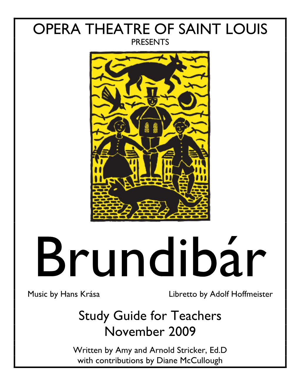 Brundibár Study Guide (P