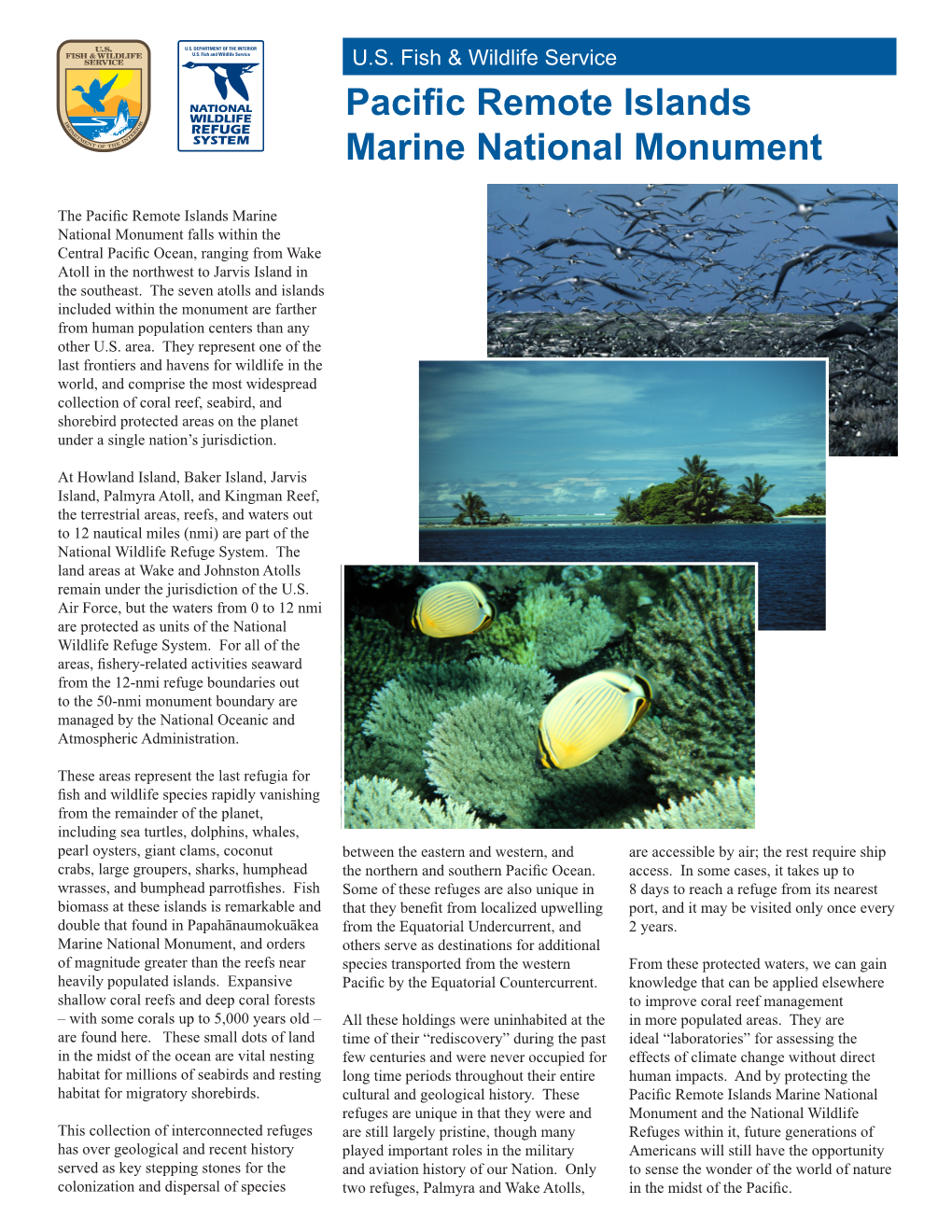 Pacific Remote Islands Marine National Monument