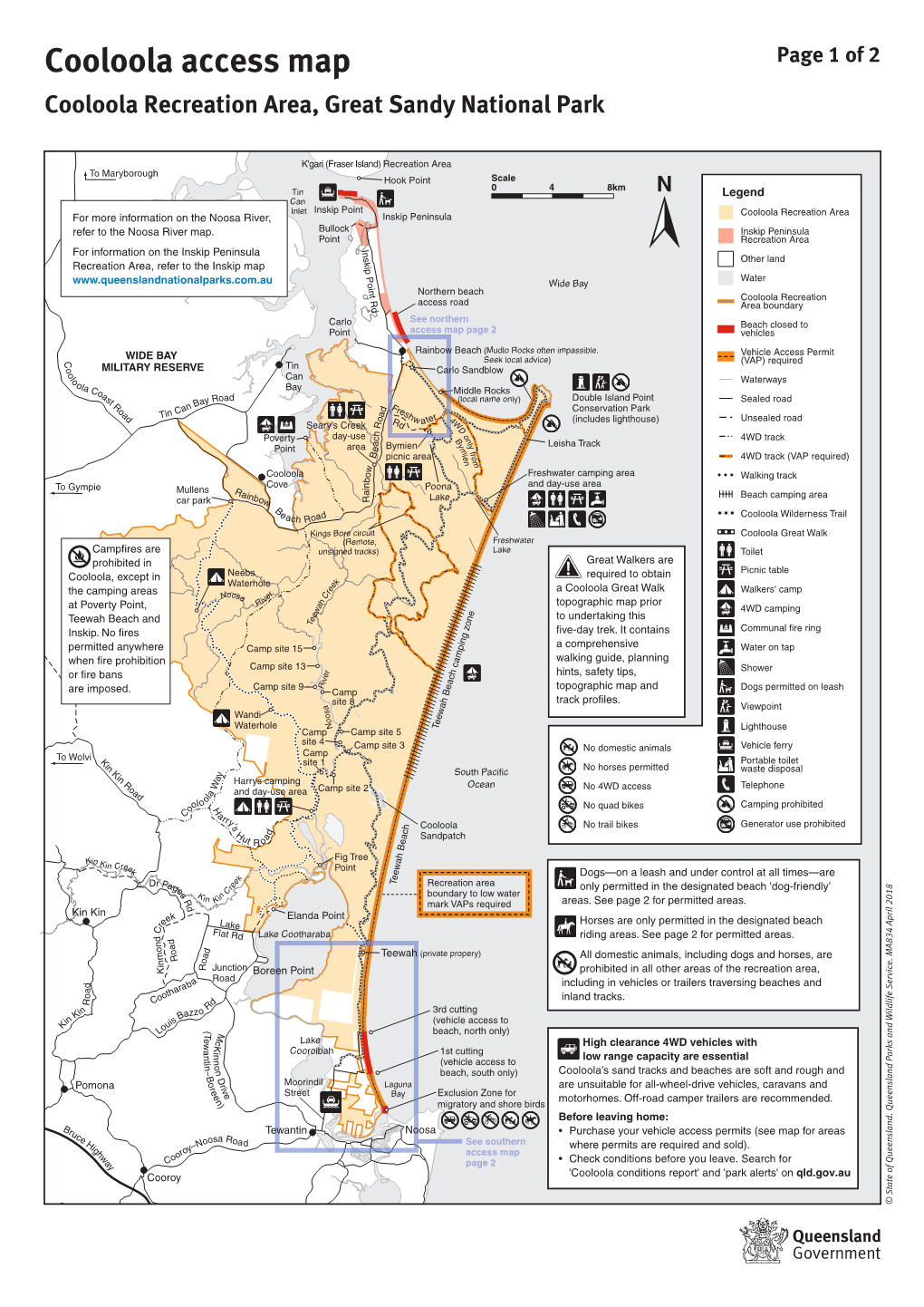 Cooloola-Access-Map.Pdf