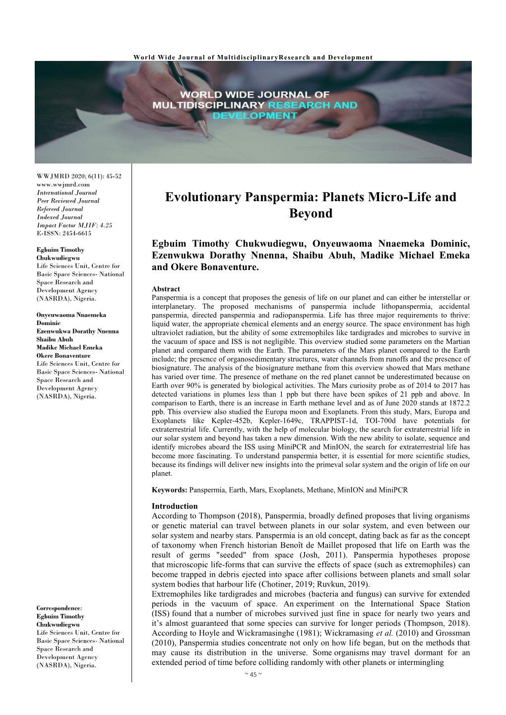 Evolutionary Panspermia: Planets Micro-Life and Beyond