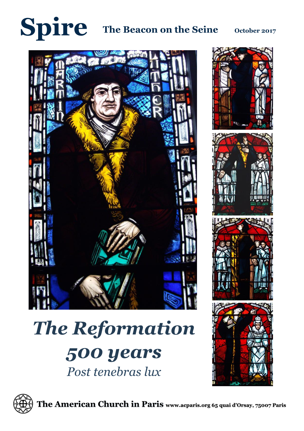 The Reformation 500 Years Post Tenebras Lux