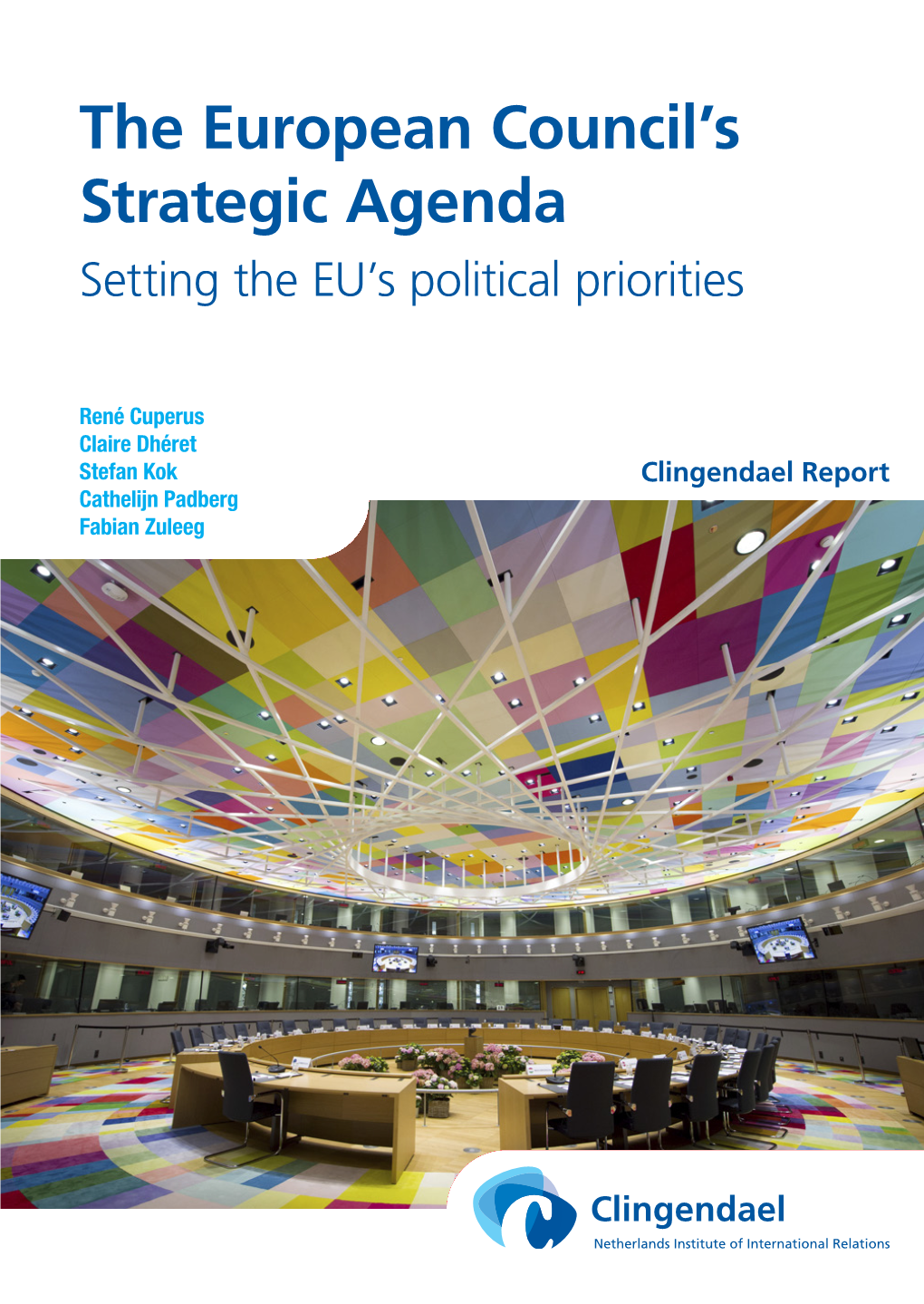 The European Council's Strategic Agenda