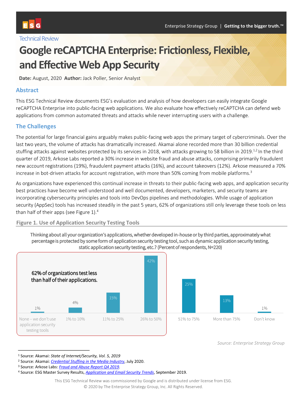 Google Recaptcha Enterprise: Frictionless, Flexible, and Effective