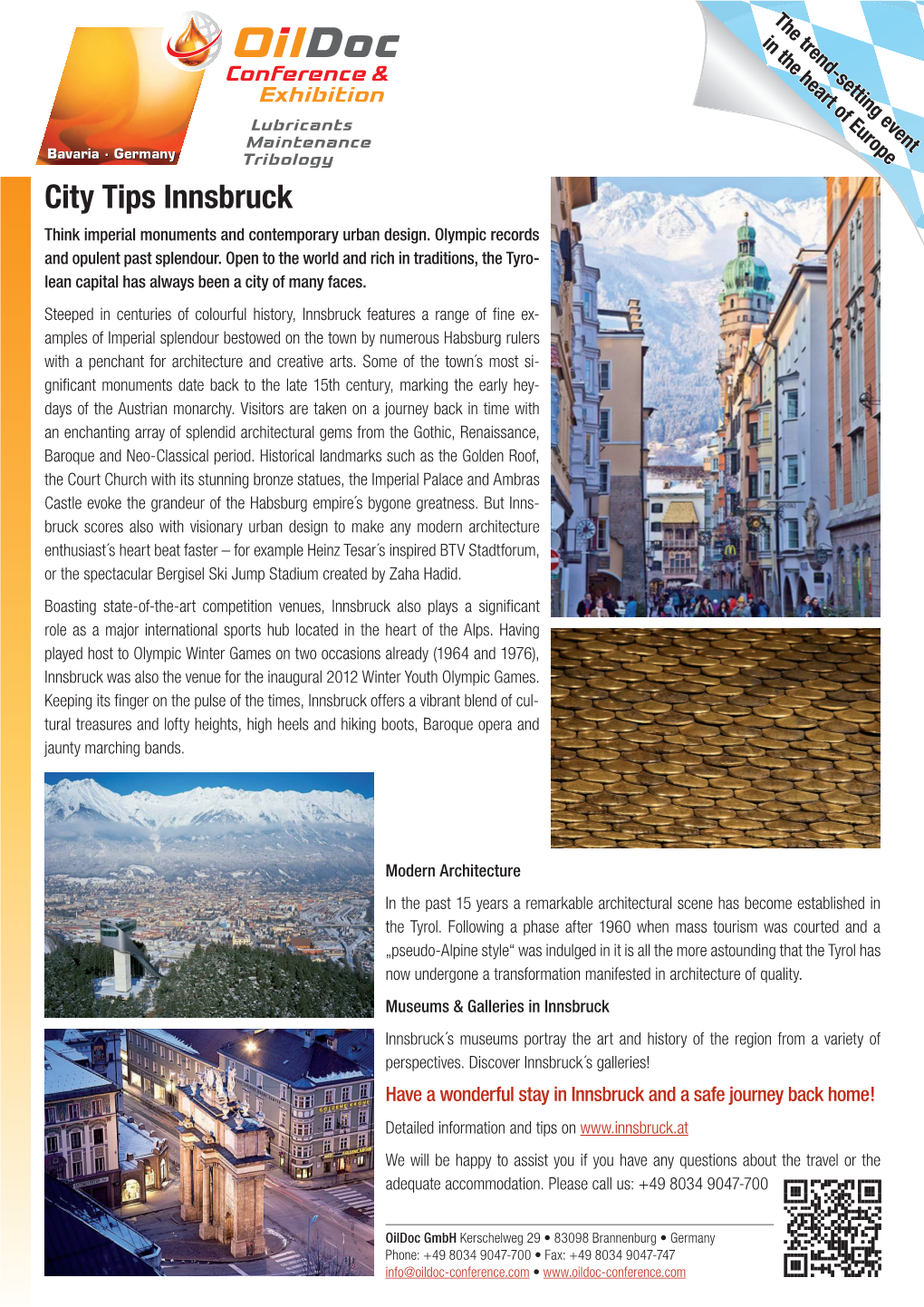 City Tips Innsbruck Think Imperial Monuments and Contemporary Urban Design