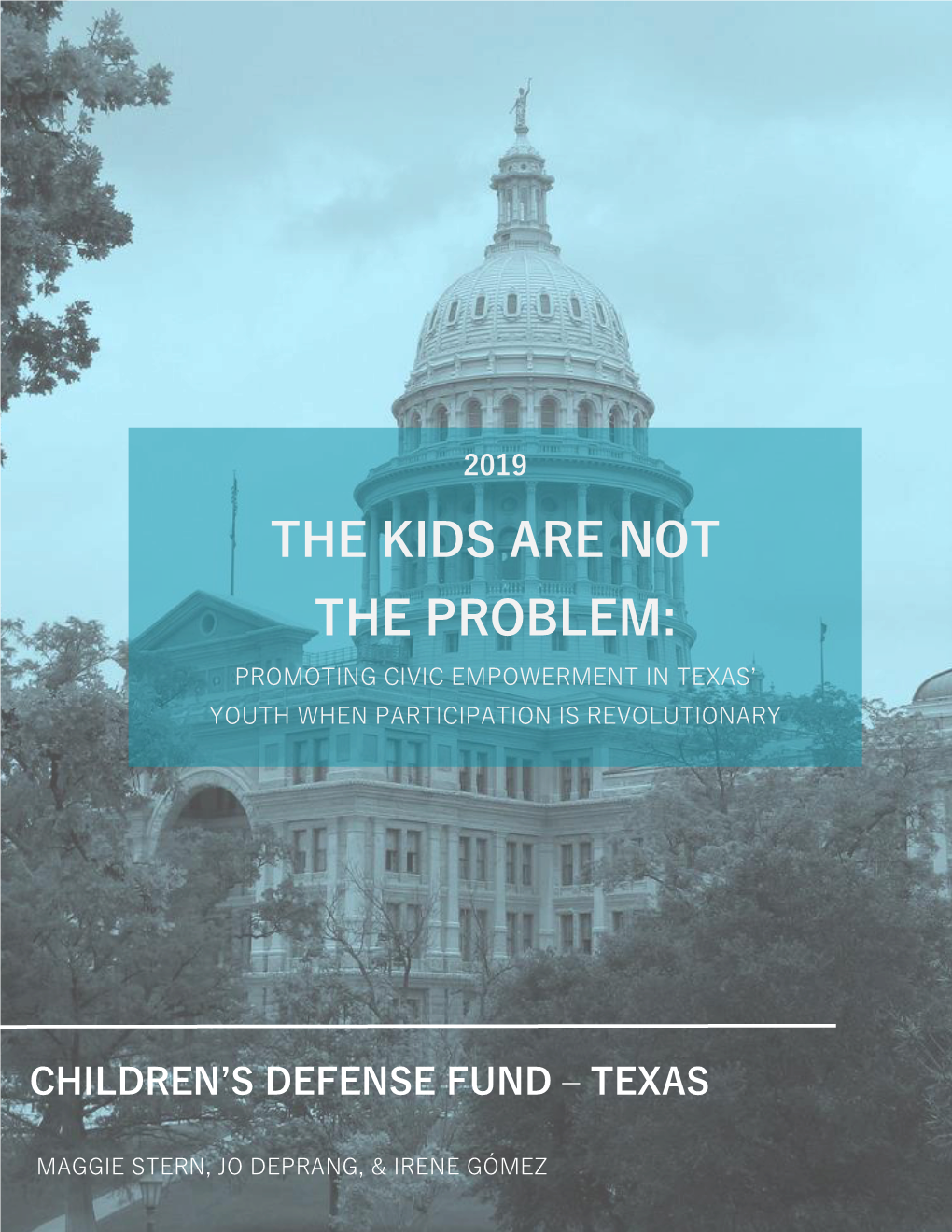 The Kids Are Not the Problem: Promoting Civic