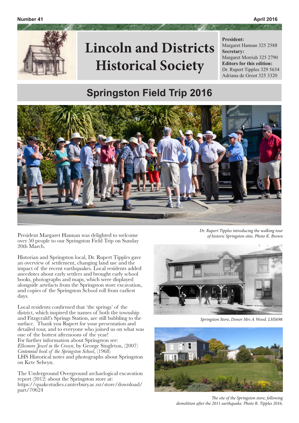 Lincoln and Districts Historical Society