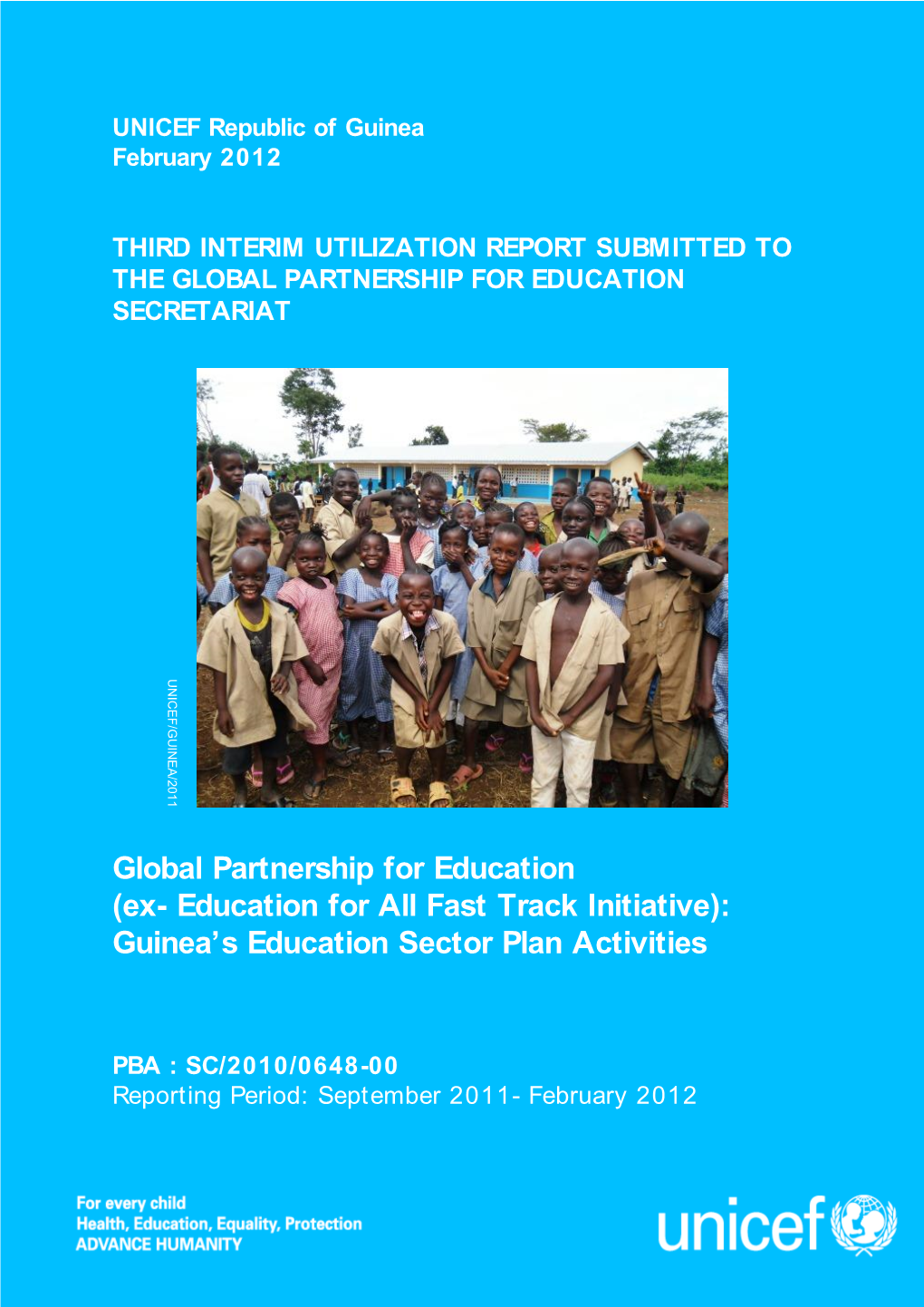 Guinea's Education Sector Plan Activities