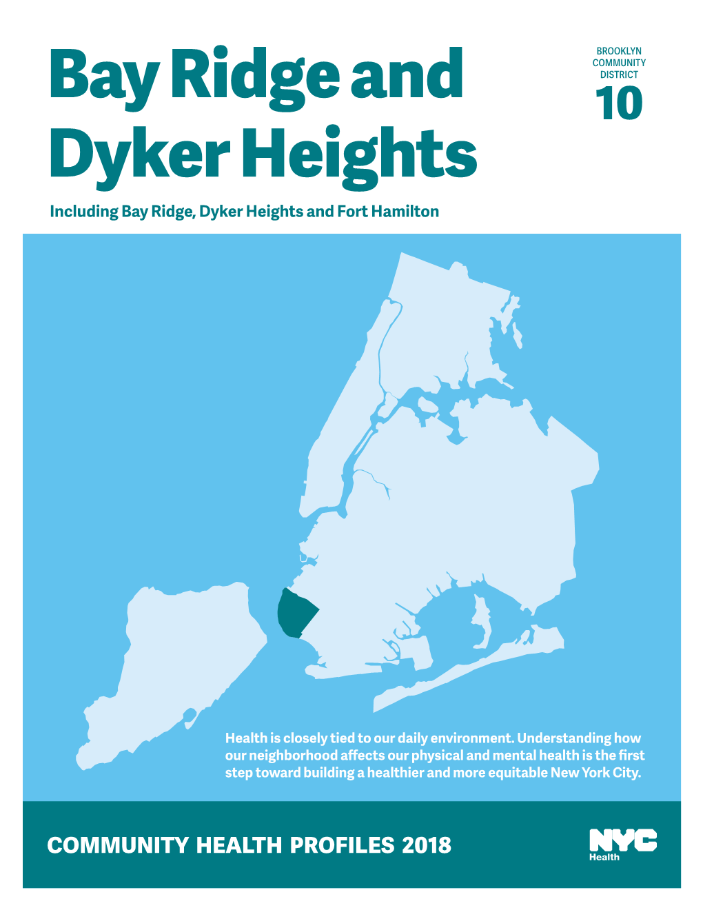 BAY RIDGE and DYKER HEIGHTS 1 Who We Are Y 62 ST A