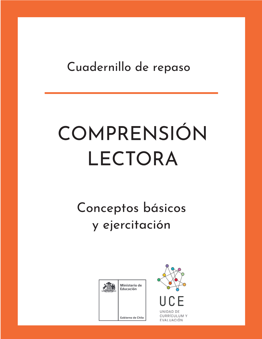 Cuadernillo Comprensión Lectora