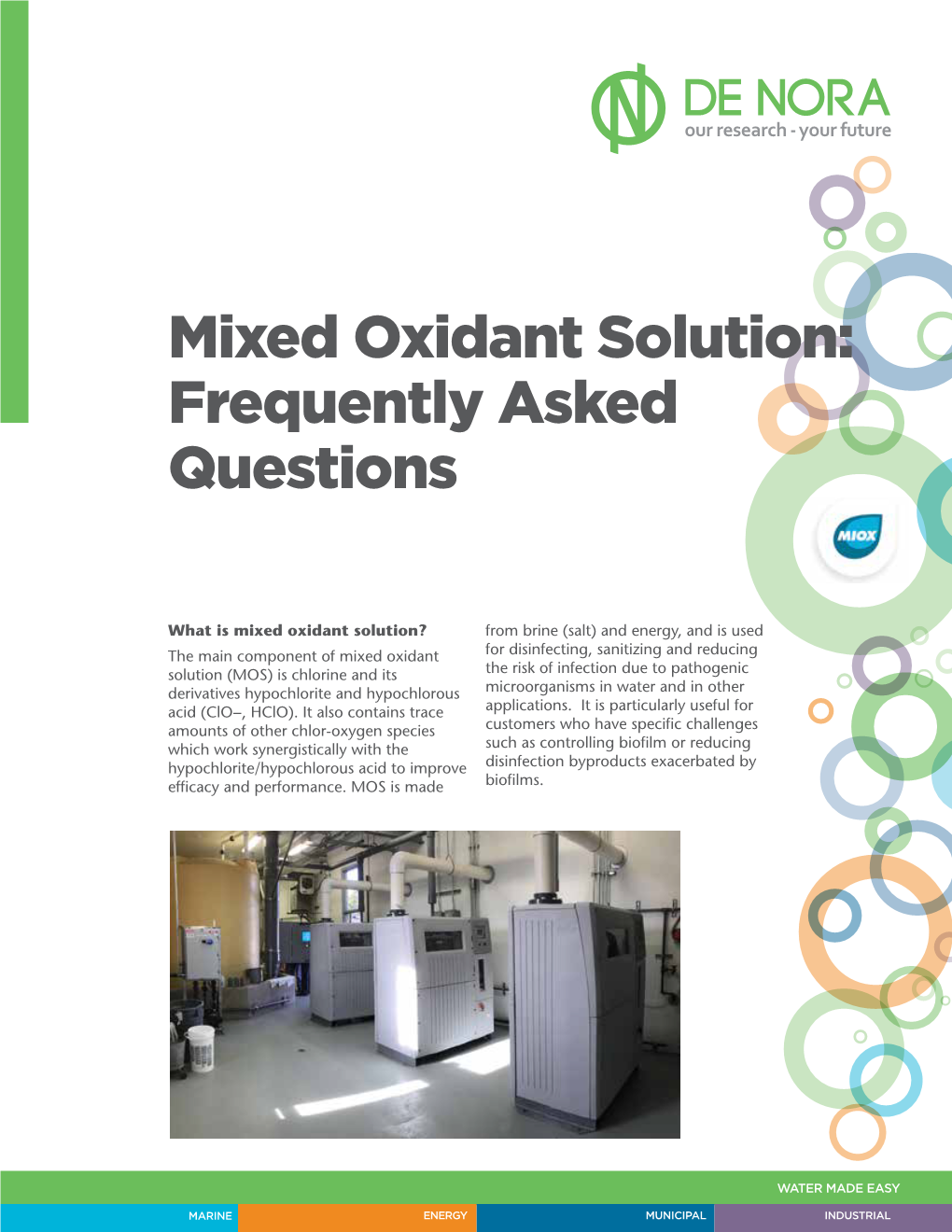 Mixed Oxidant Solution: Frequently Asked Questions