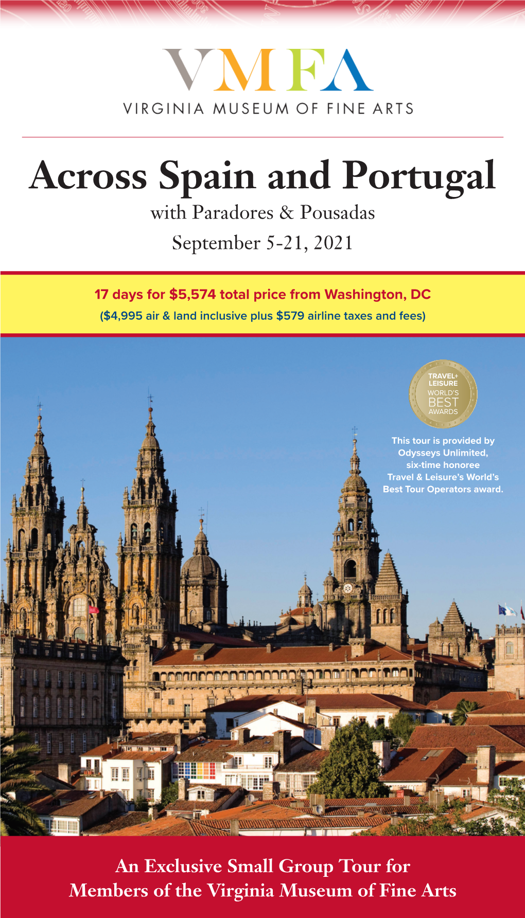 Across Spain and Portugal with Paradores & Pousadas September 5-21, 2021