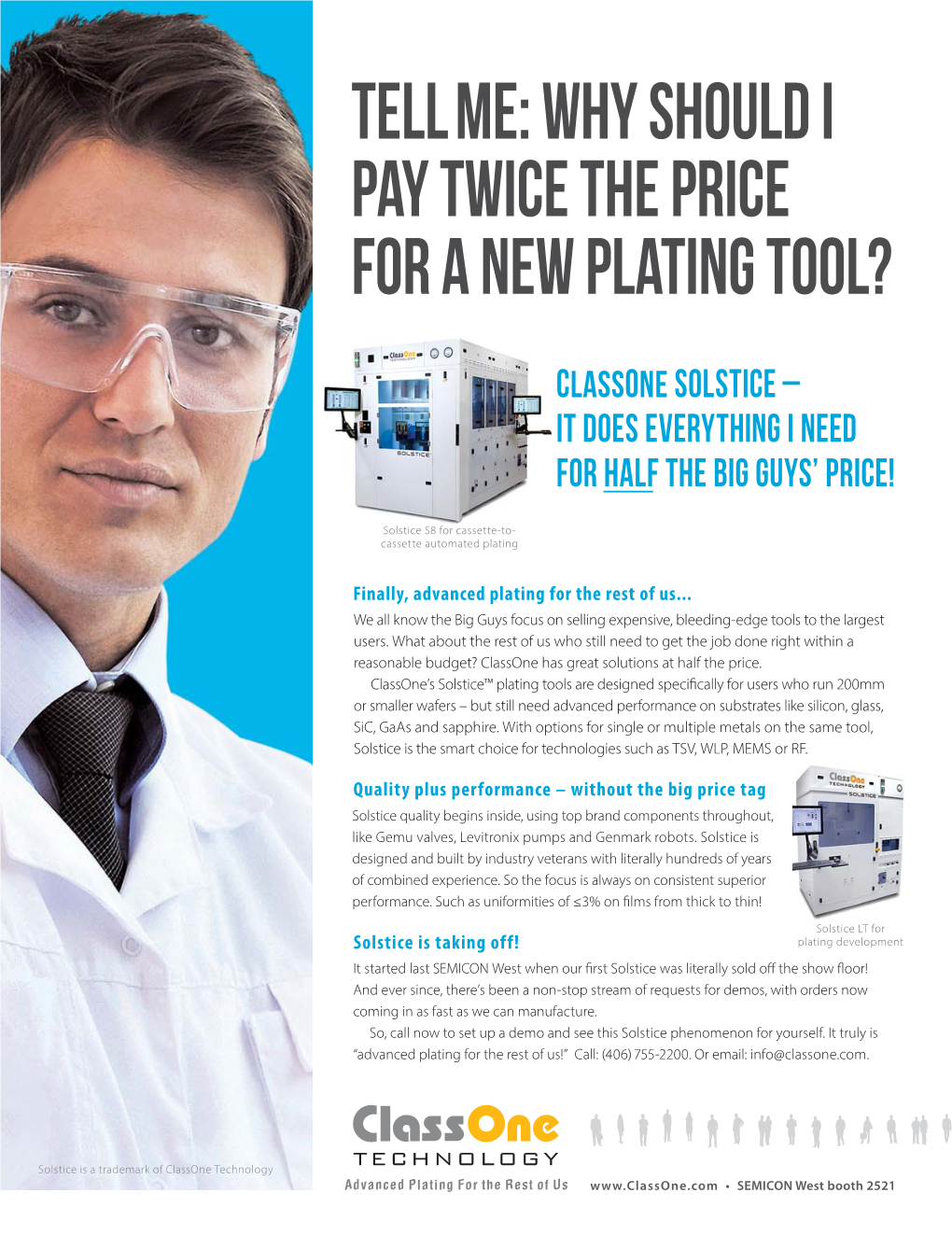 Why Should I Pay Twice the Price for a New Plating Tool?