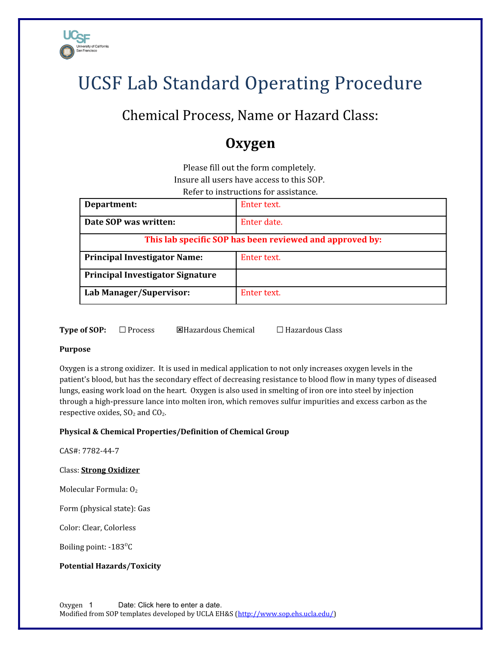 UCSF Lab Standard Operating Procedure s28