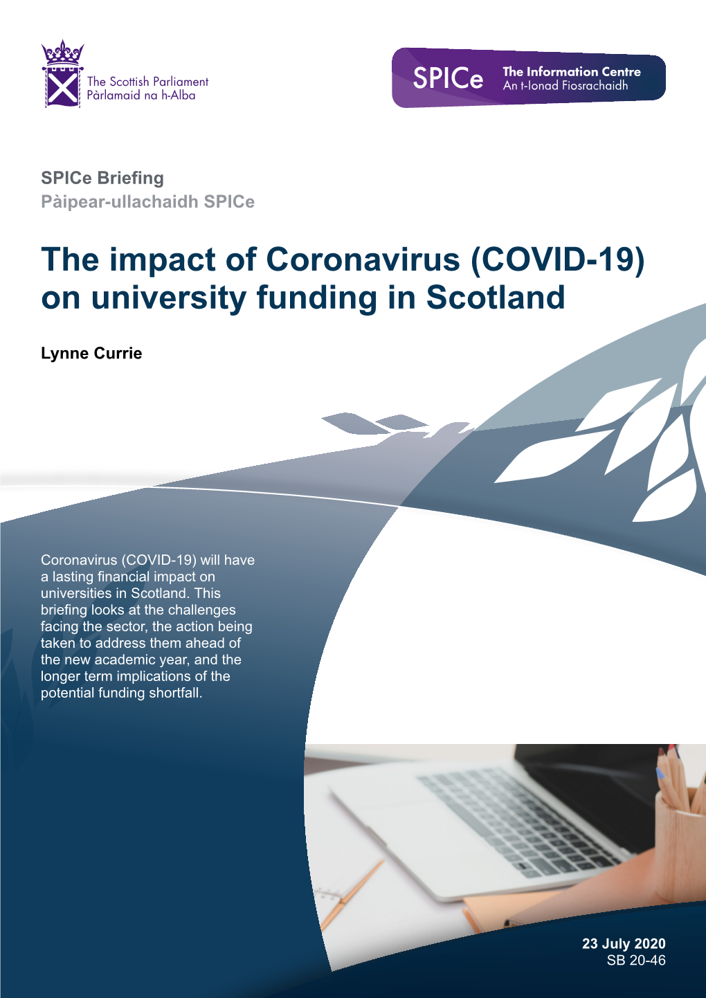 (COVID-19) on University Funding in Scotland