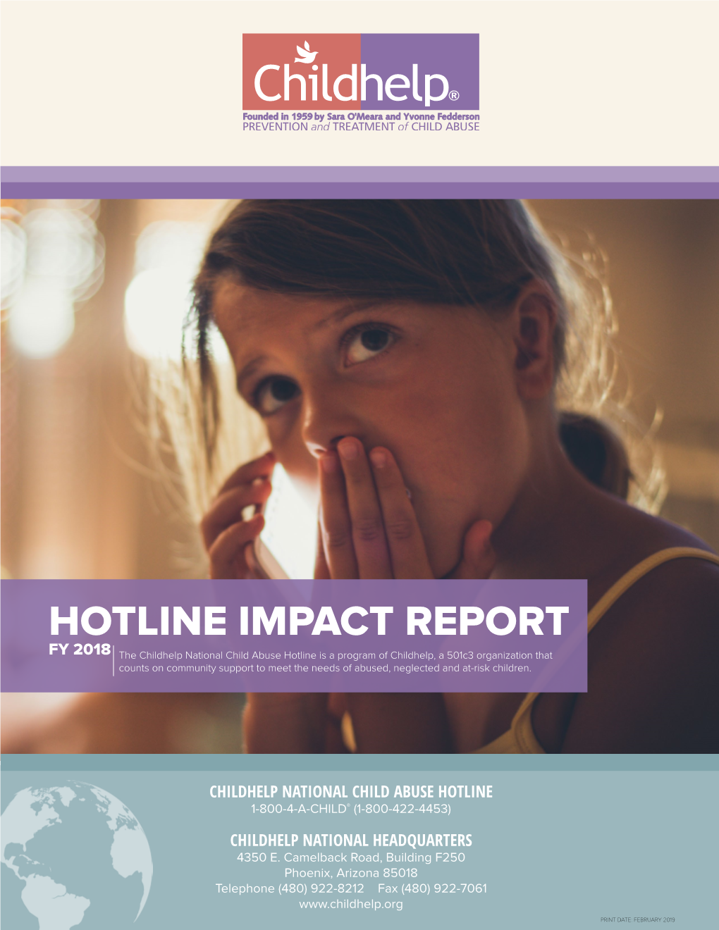 2018 Childhelp National Child Abuse Hotline Impact Report