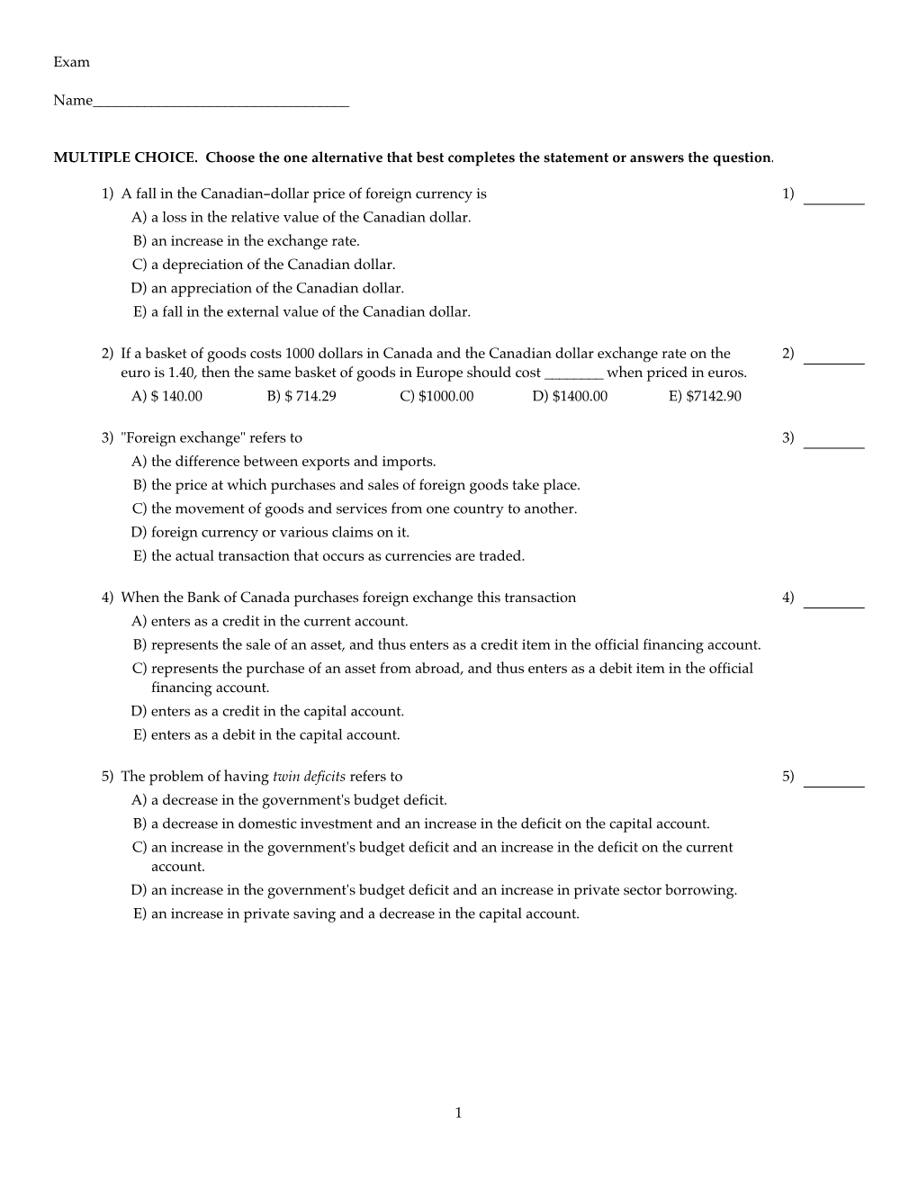 Open Economy Study.Pdf