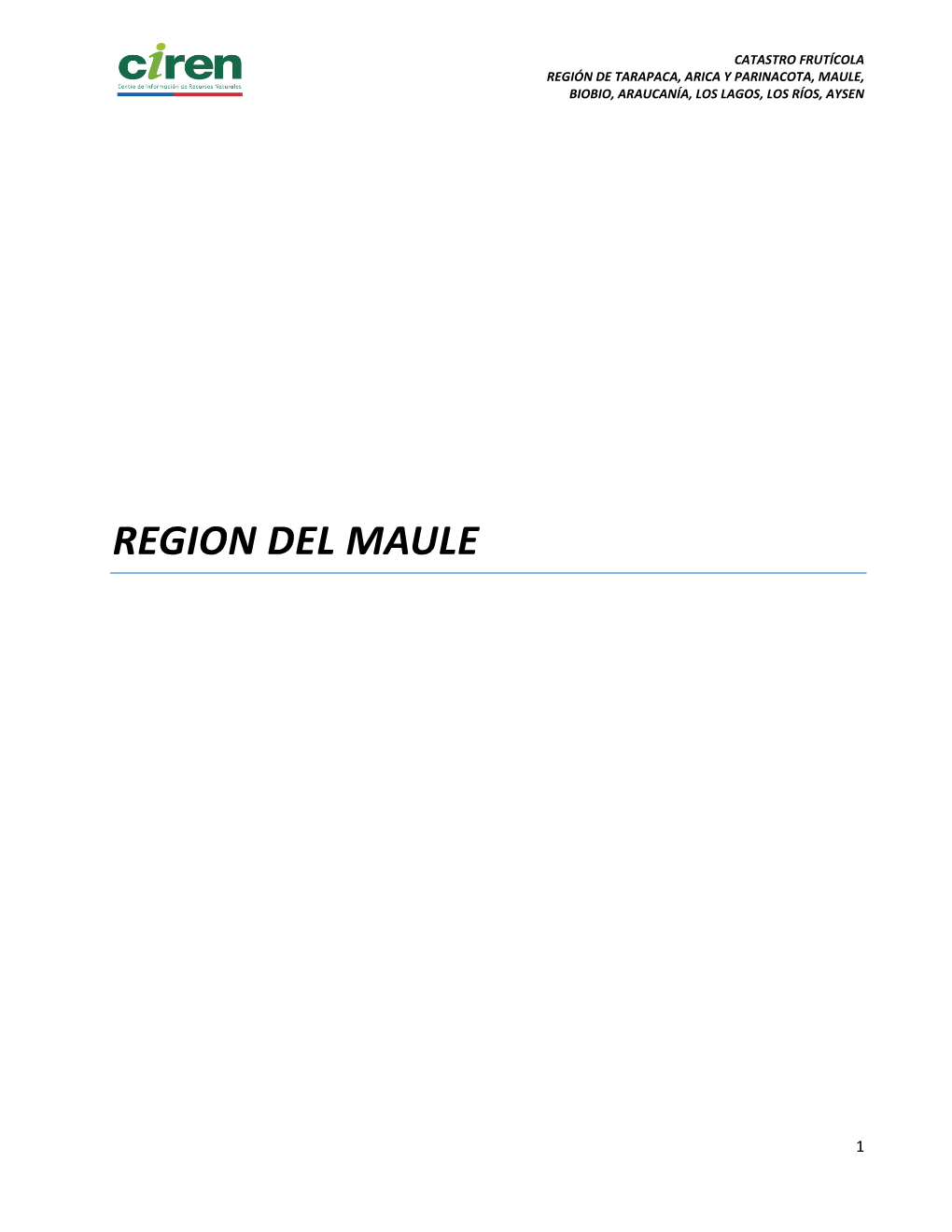 Region Del Maule