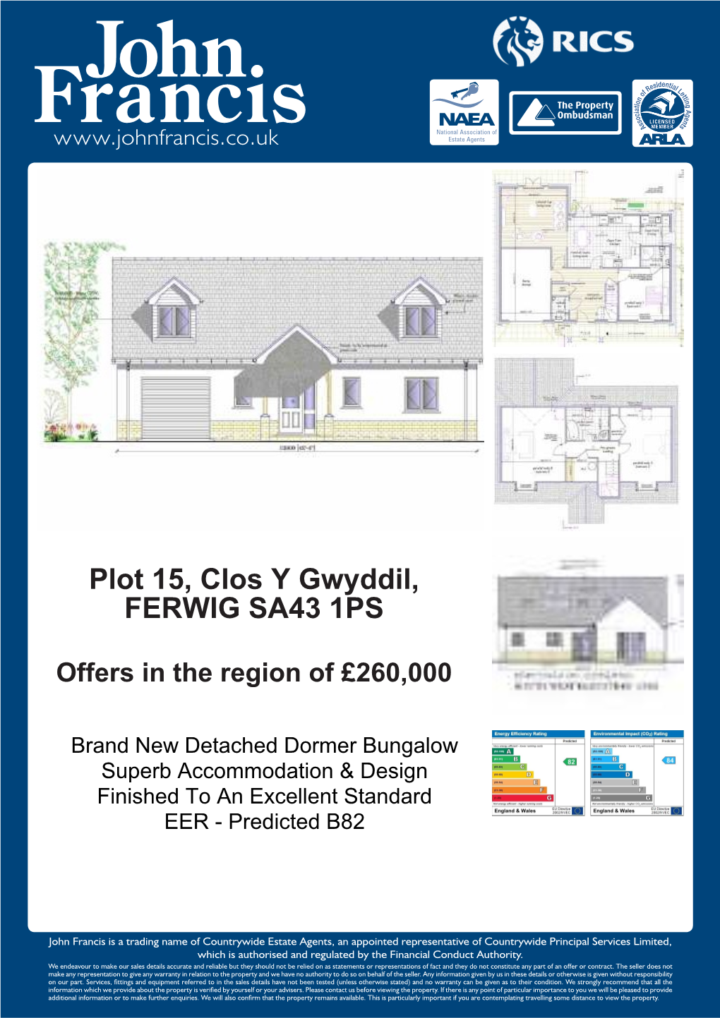 Plot 15, Clos Y Gwyddil, FERWIG SA43 1PS