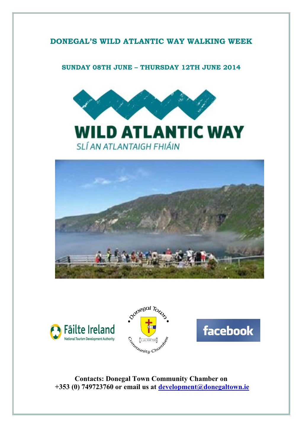 Donegal's Wild Atlantic Way Walking Week