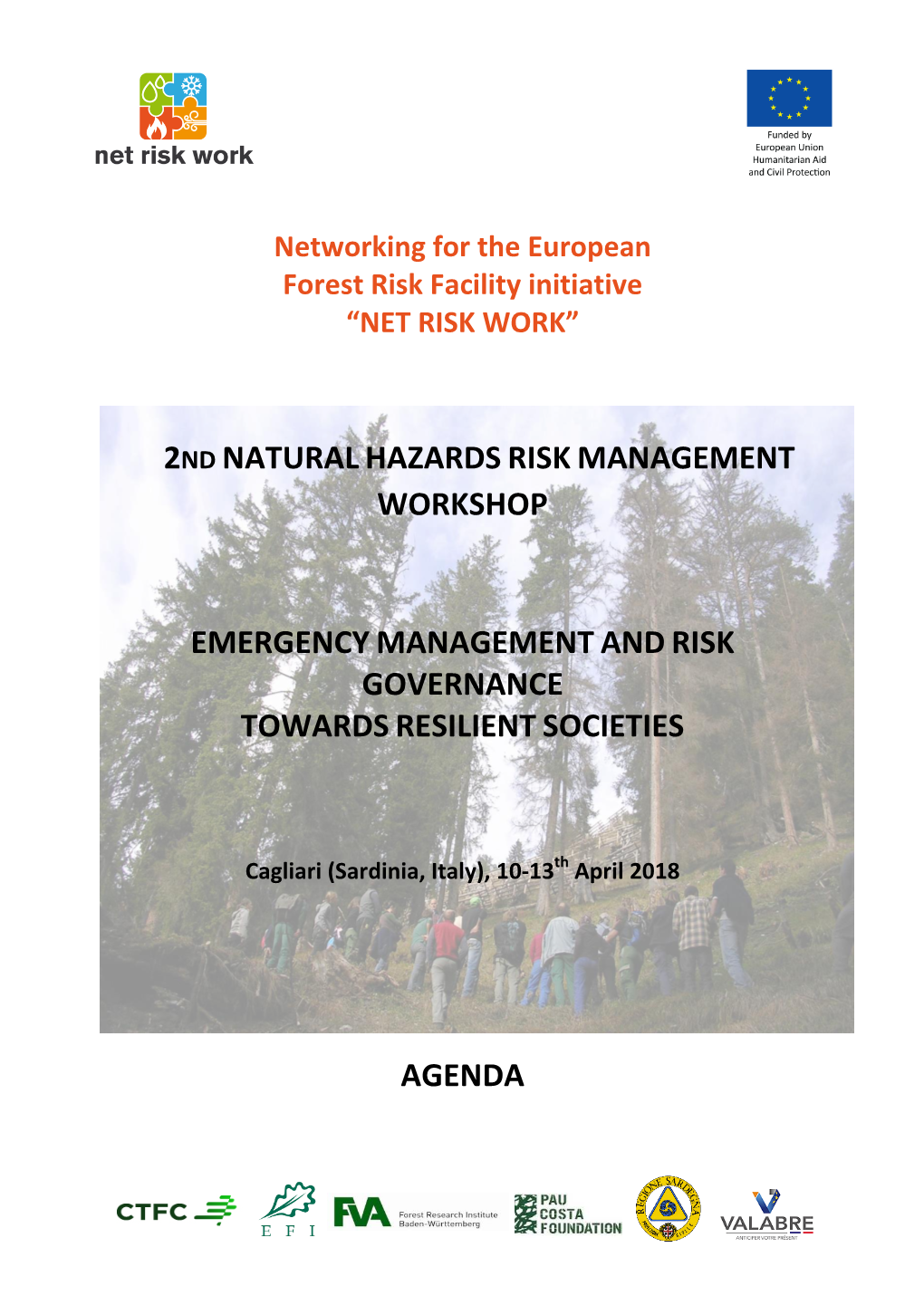 2Nd Naturalhazards Risk Management Workshop