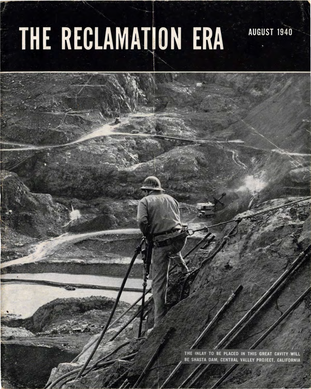 Reclamation Era, Vol. 30, No. 8, August 1940