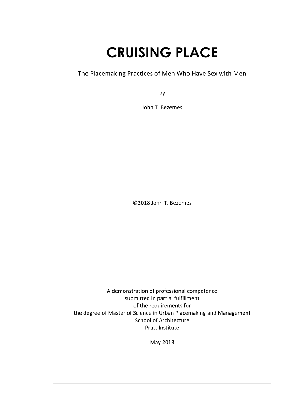 Cruising Place