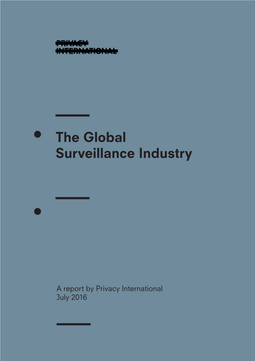 The Global Surveillance Industry