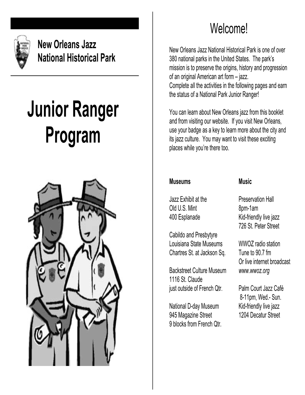 Junior Ranger Program