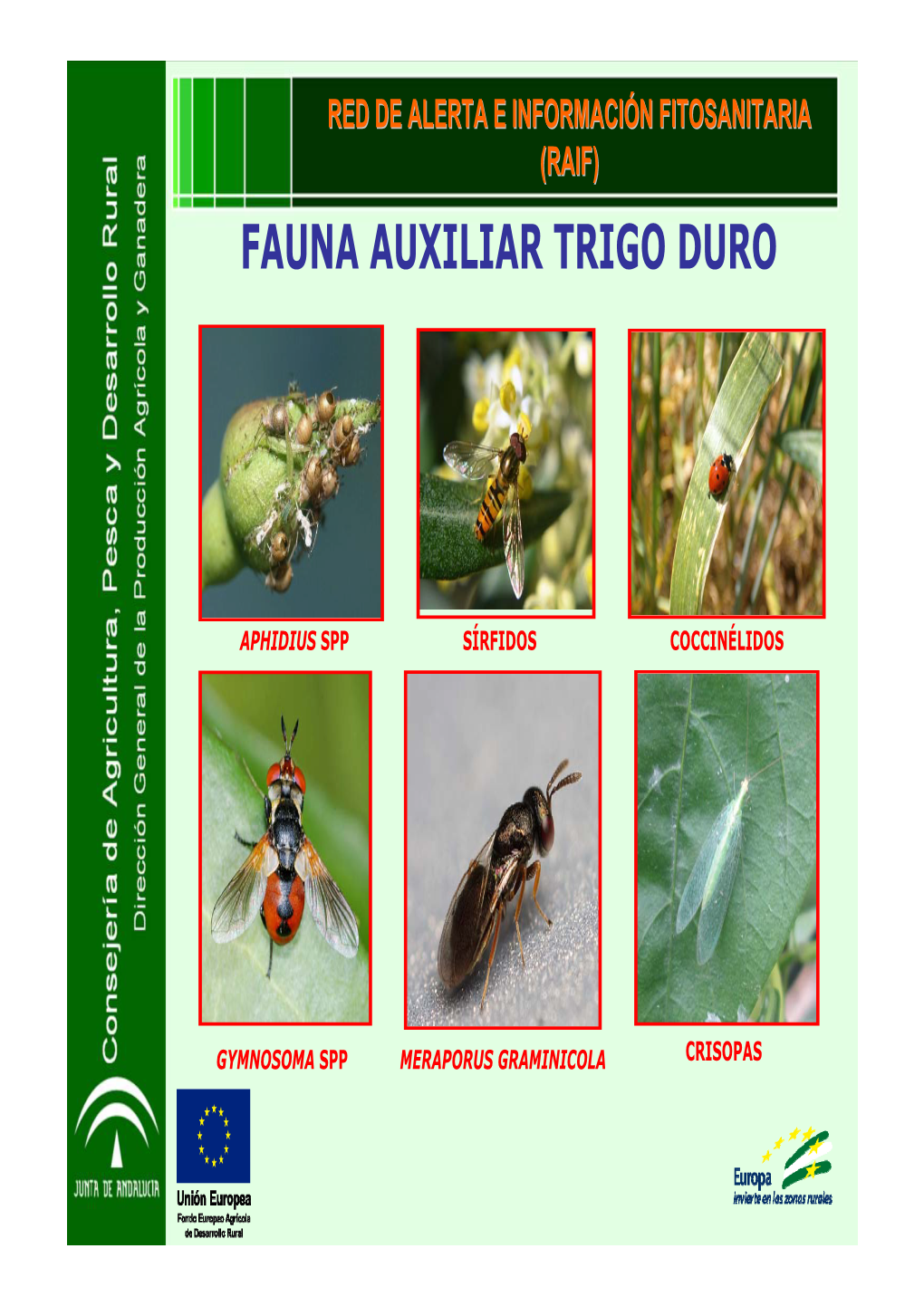 Fauna Auxiliar Trigo Duro