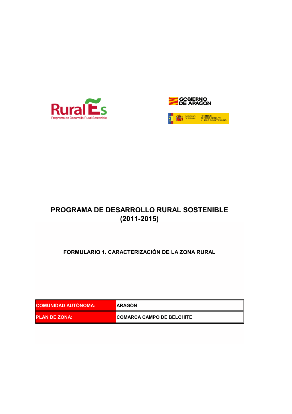 Formulario 1. Campo Belchite Definitivo