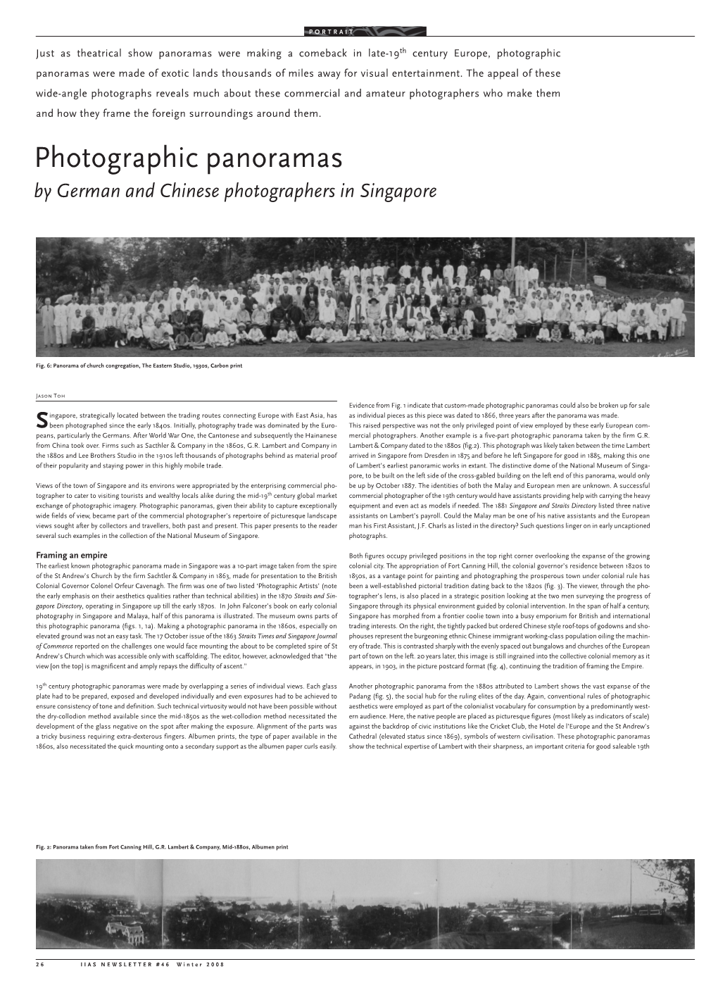 Photographic Panoramas Were Made of Exotic Lands Thousands of Miles Away for Visual Entertainment