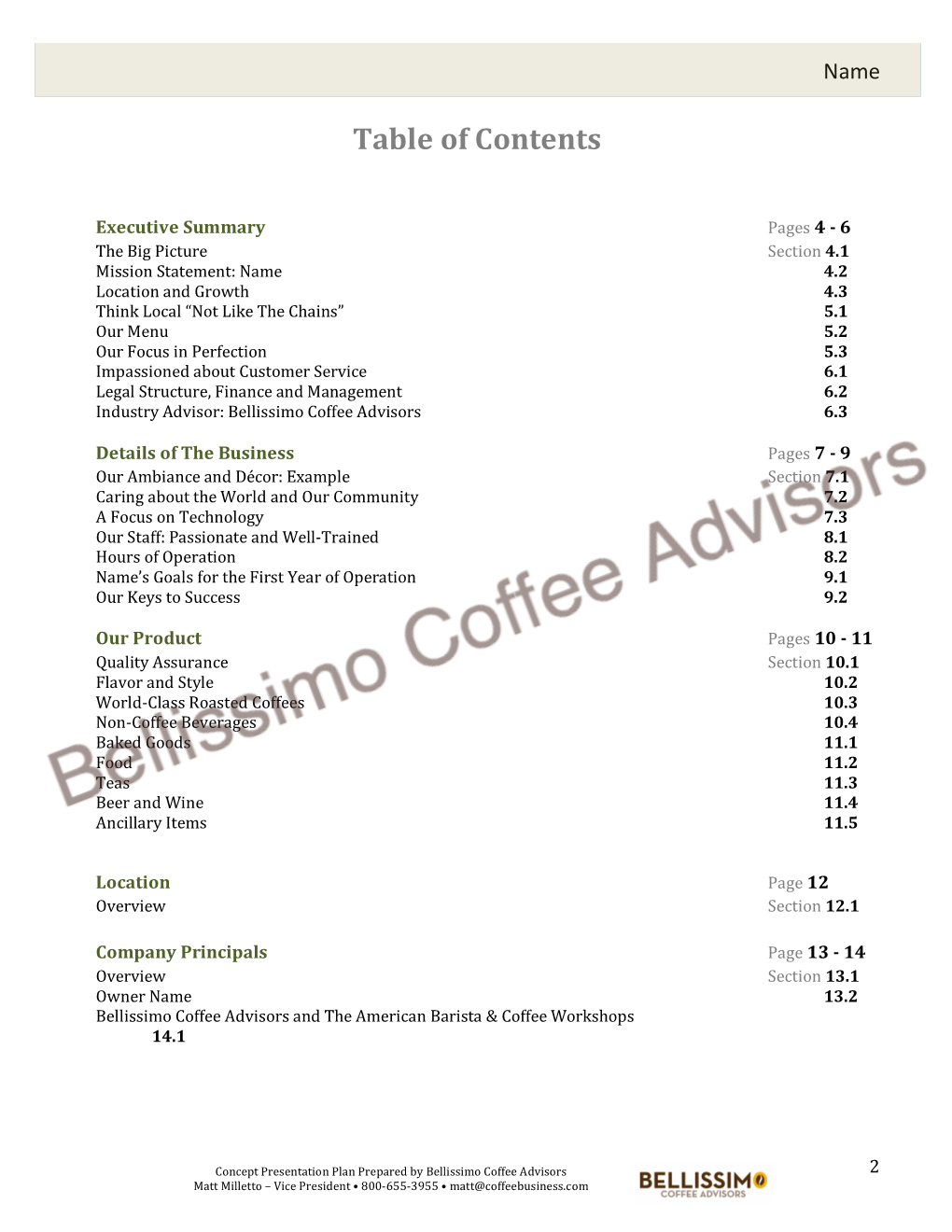 Business Presentation Plan Template 07-2016