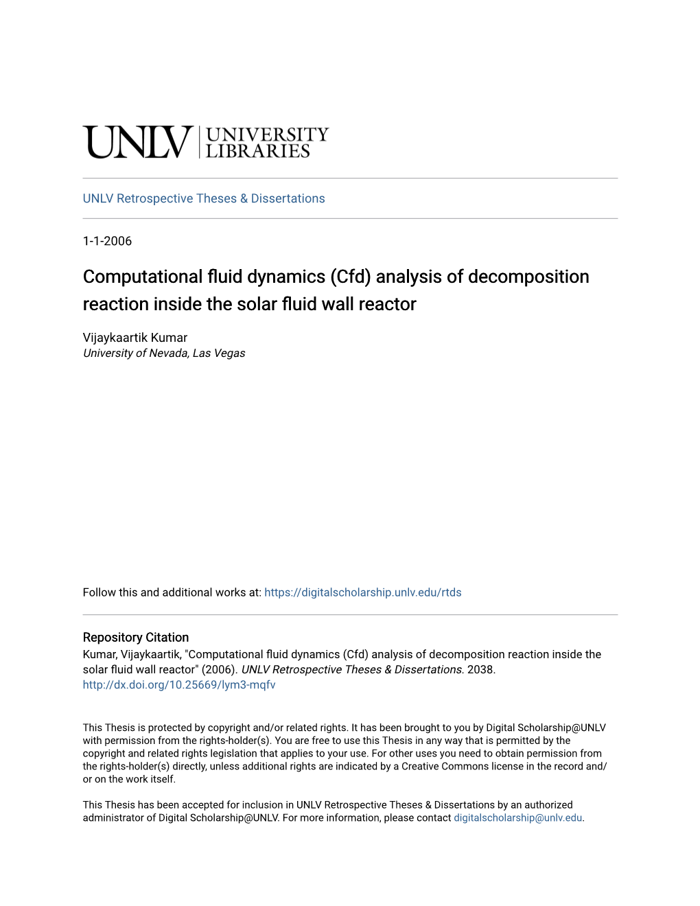 Computational Fluid Dynamics (Cfd) Analysis of Decomposition Reaction Inside the Solar Fluid Wall Eactr Or