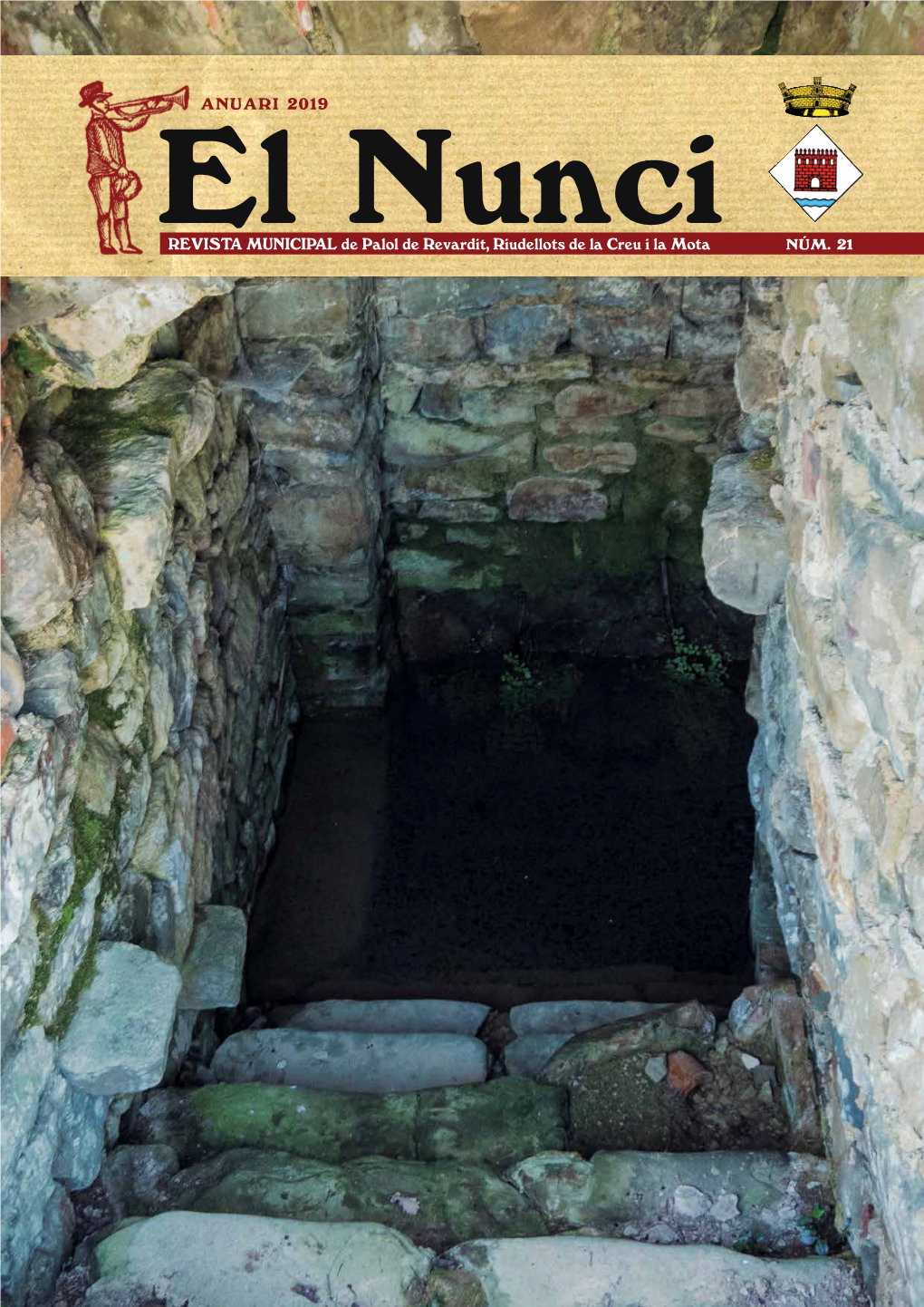 Revista Municipal De Palol De Revardit, Riudellots De La Creu I La Mota Des De La Casa De La Vila