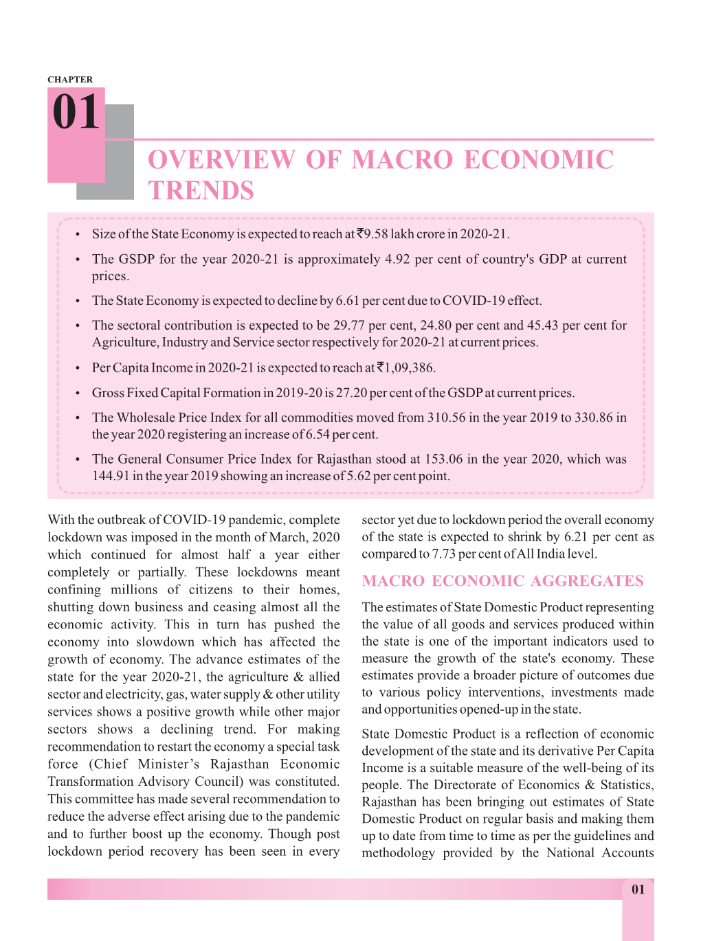 Overview of Macro Economic Trends