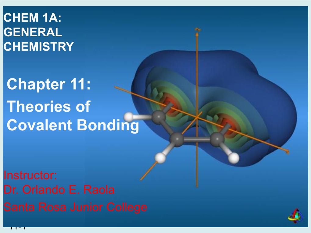 Theories of Covalent Bonding