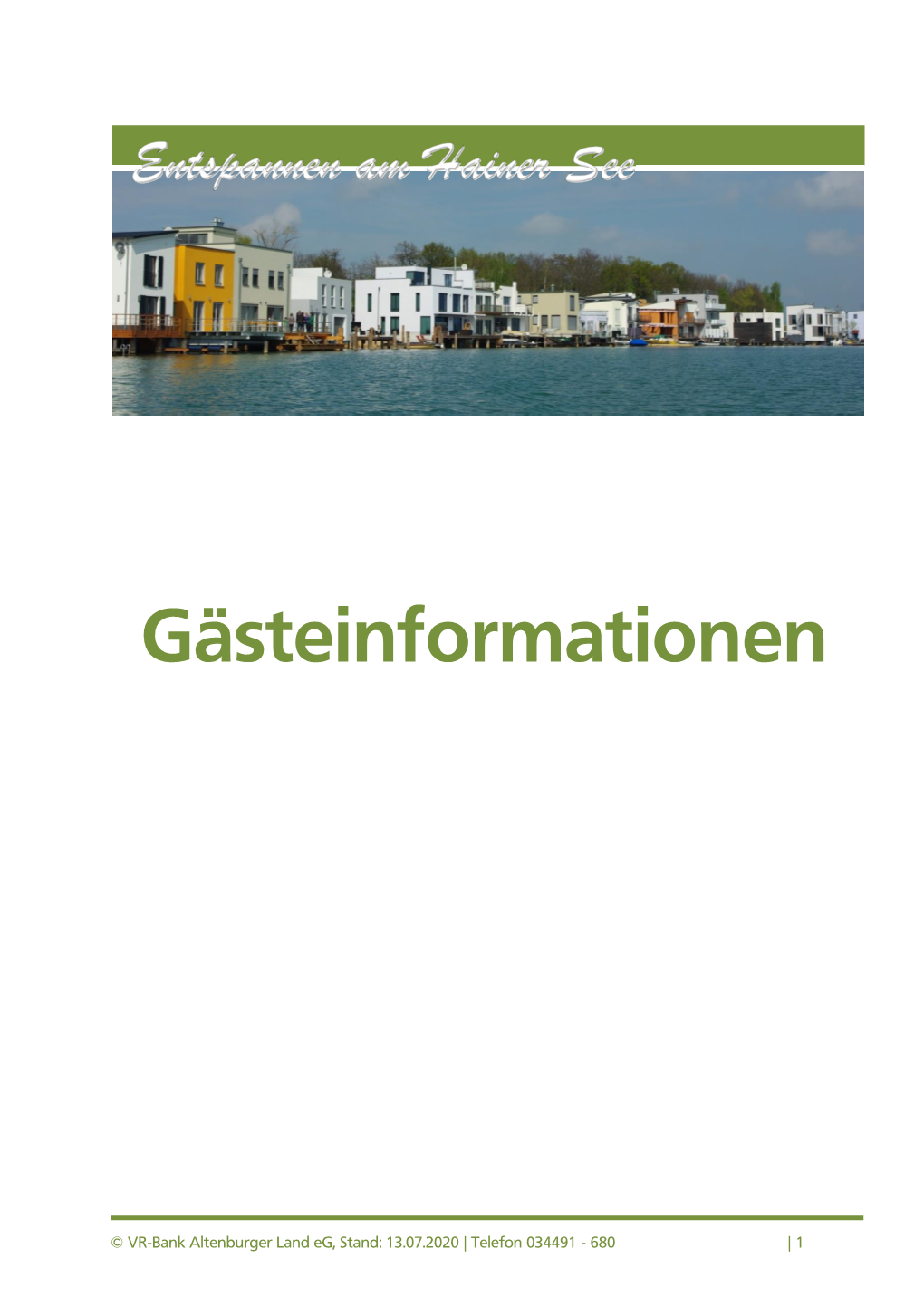 Gästeinformationen