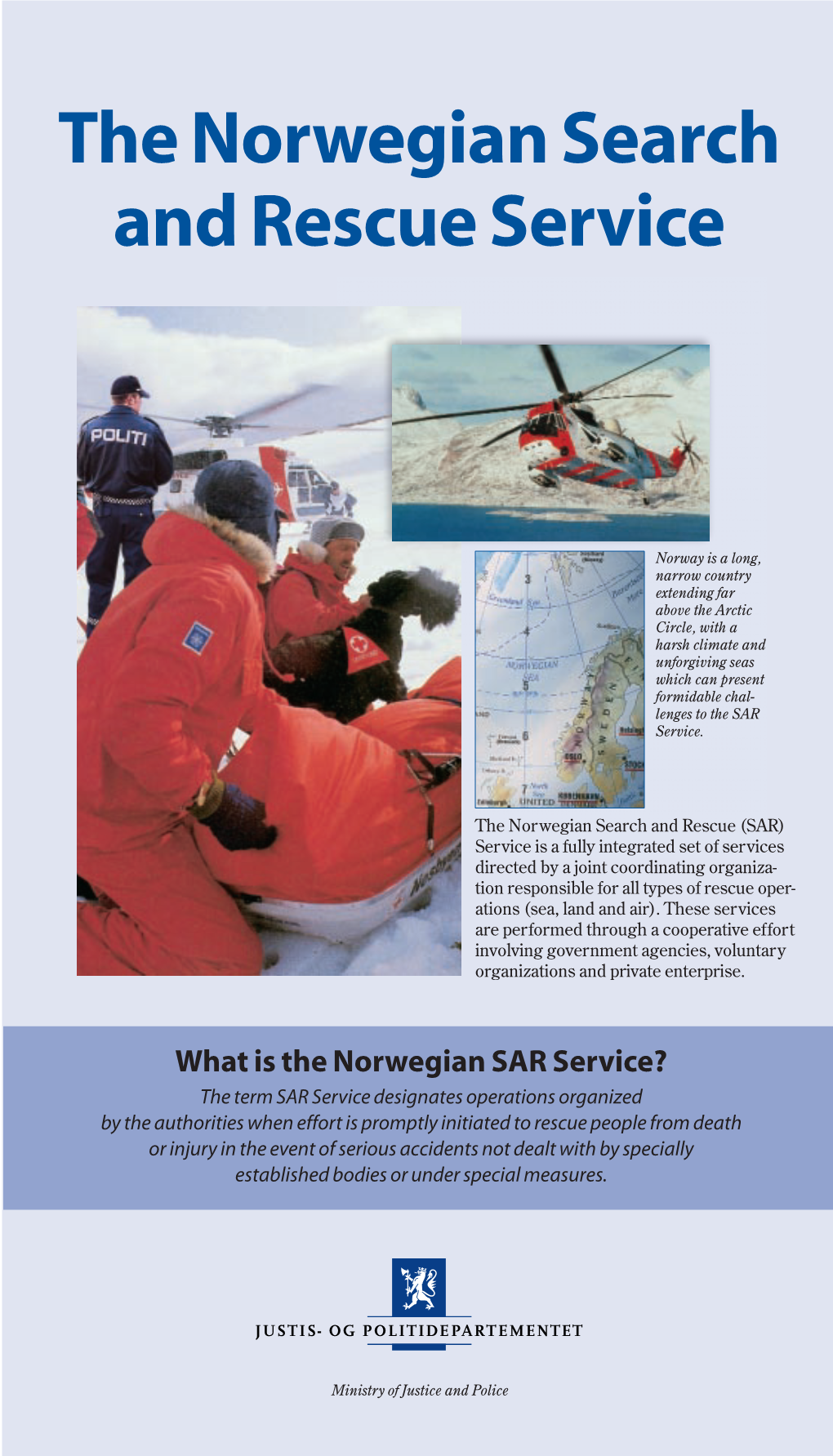 The Norwegian Search and Rescue Service