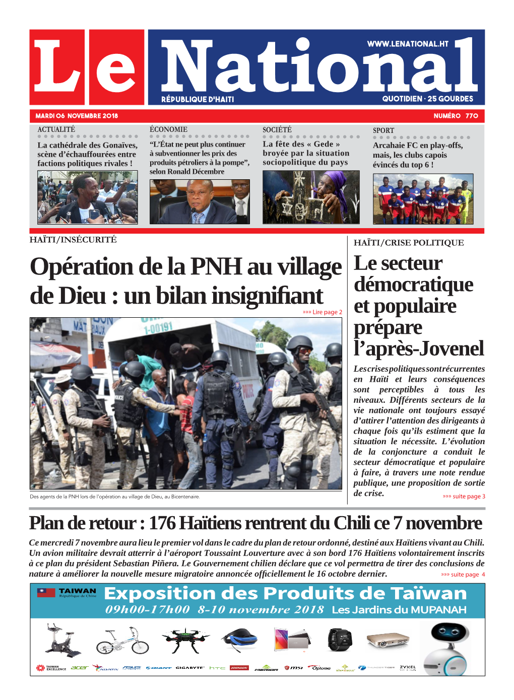 Opération De La PNH Au Village De Dieu