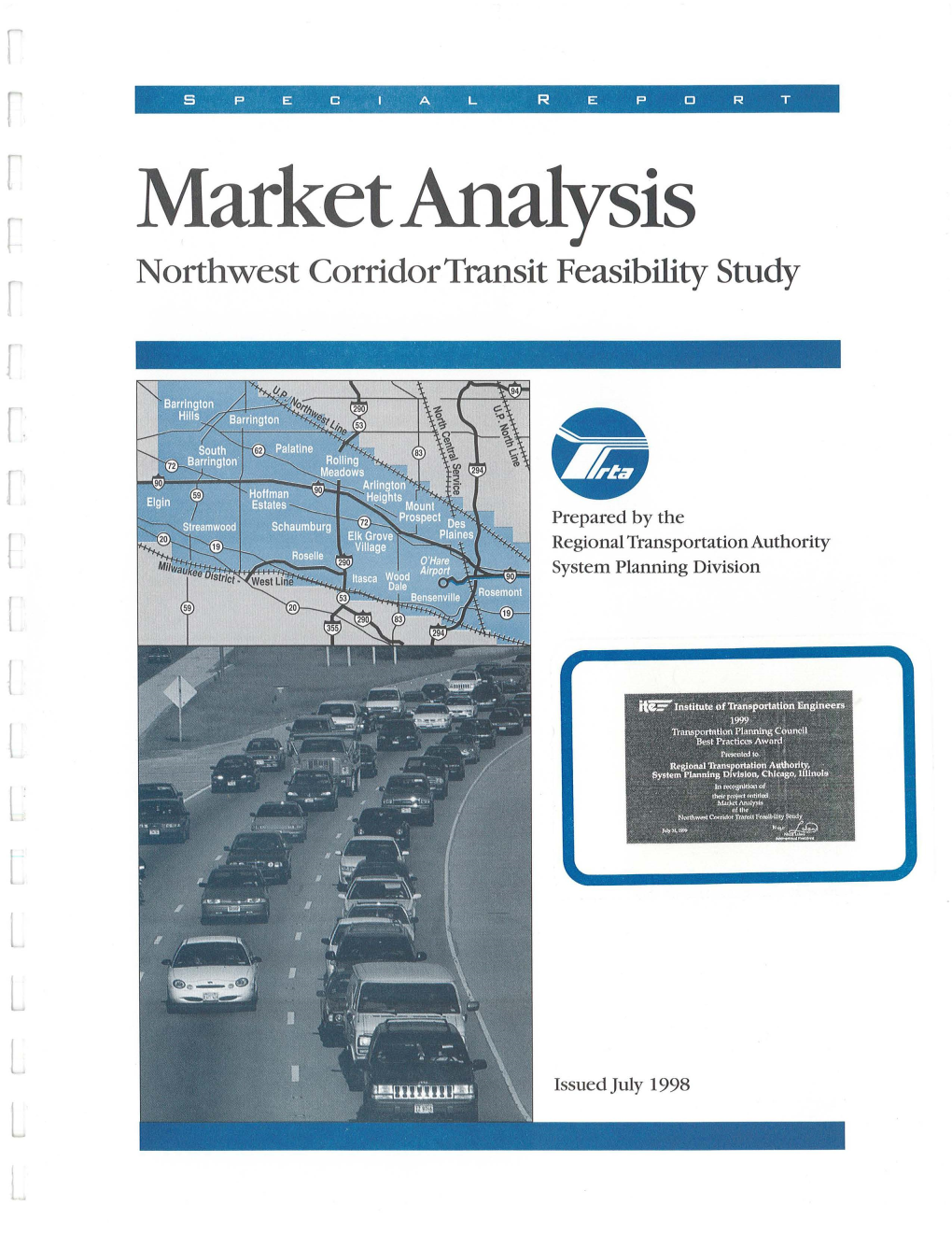 Northwest Corridor Transit Feasibility Study Market Analysis
