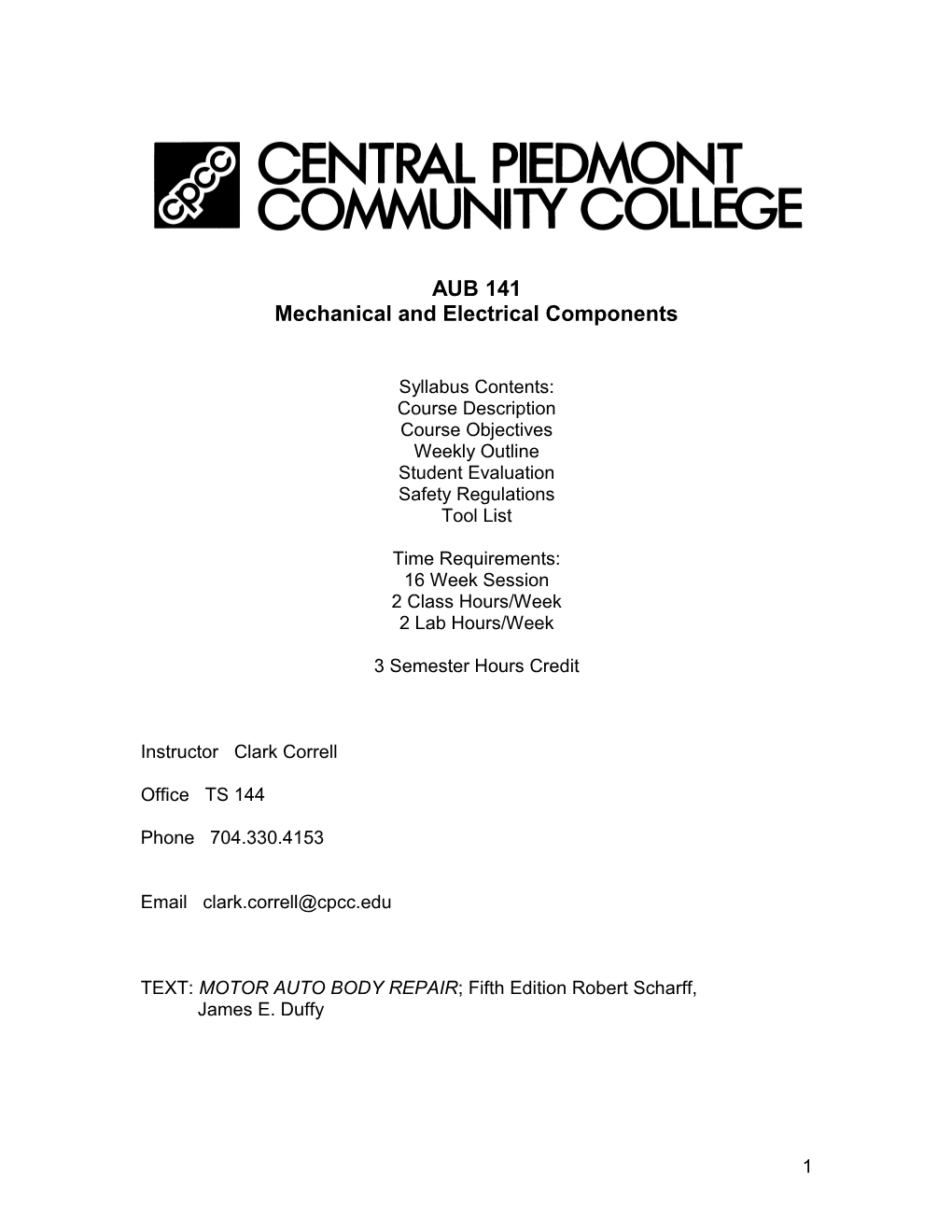 Central Piedmont Community College s3