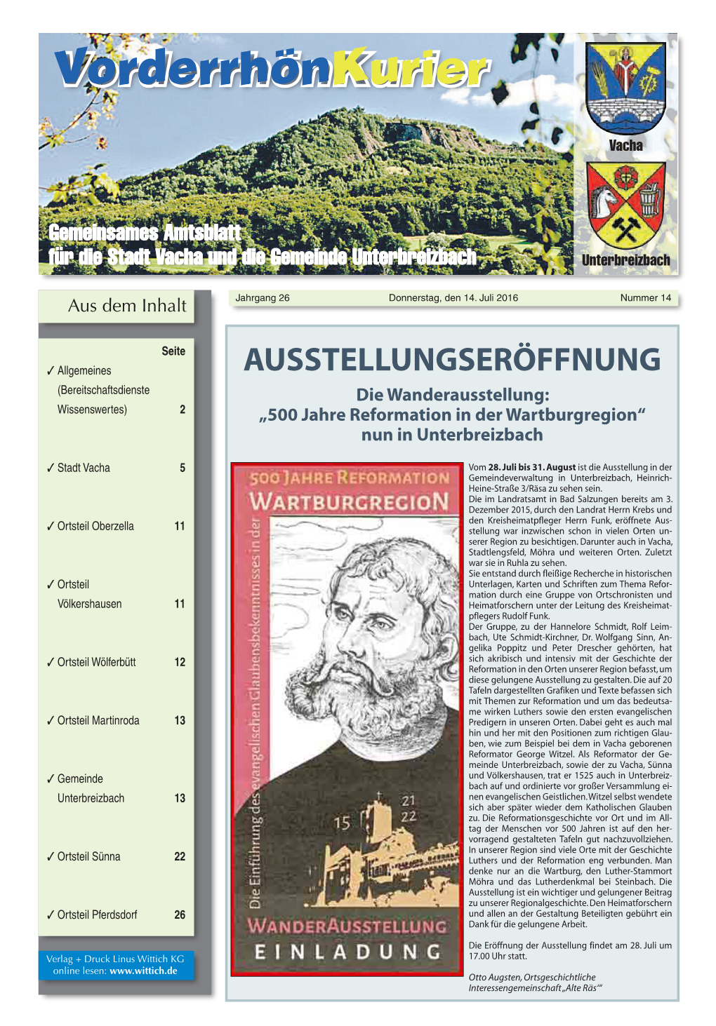 Vorderrhönkurier