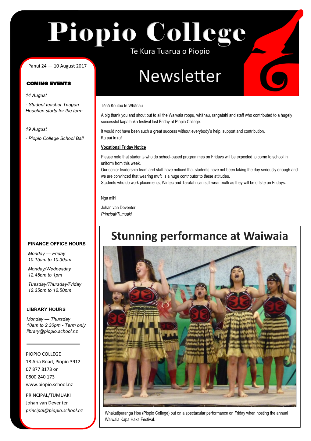 View the Newsletter