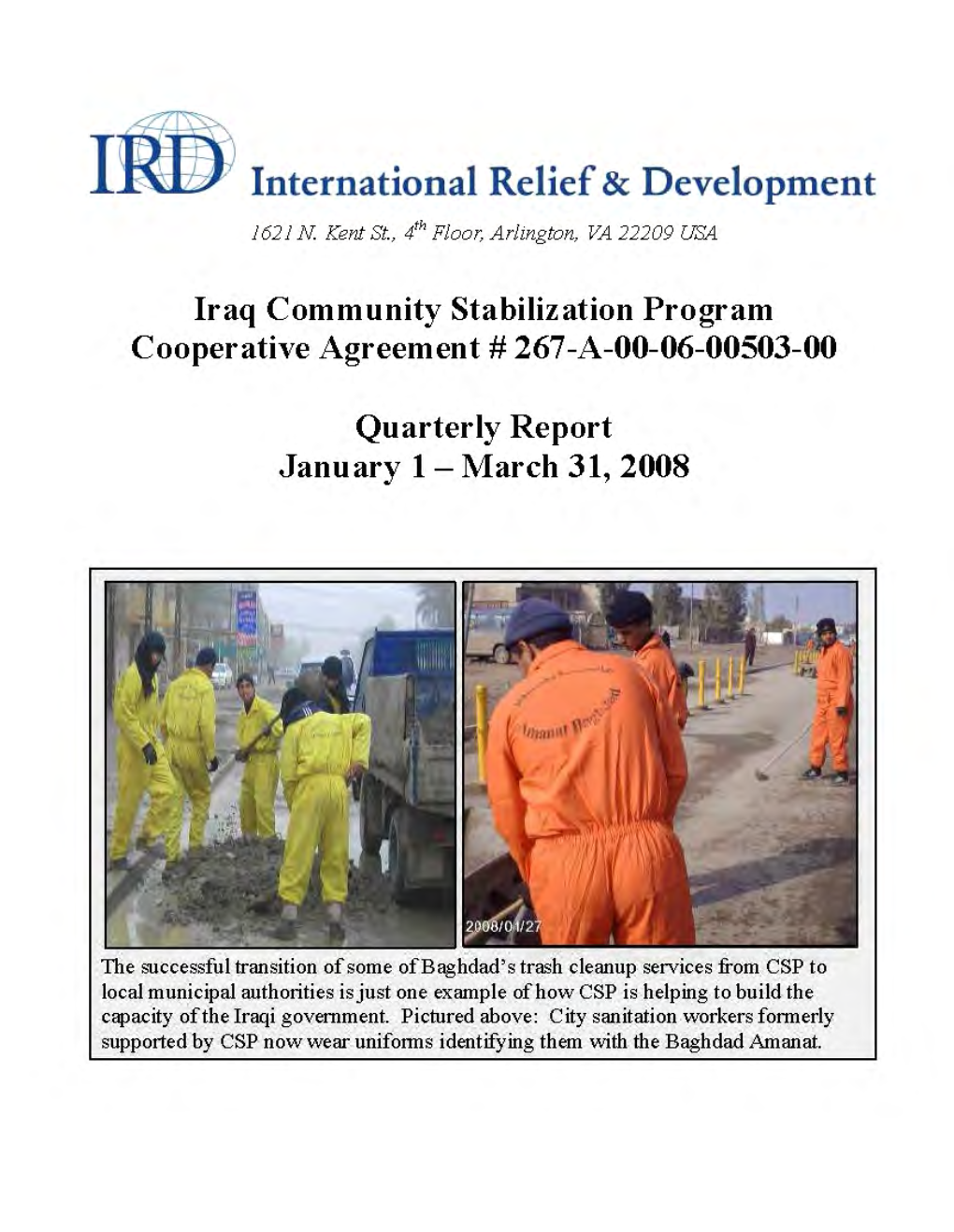 International Relief & Development